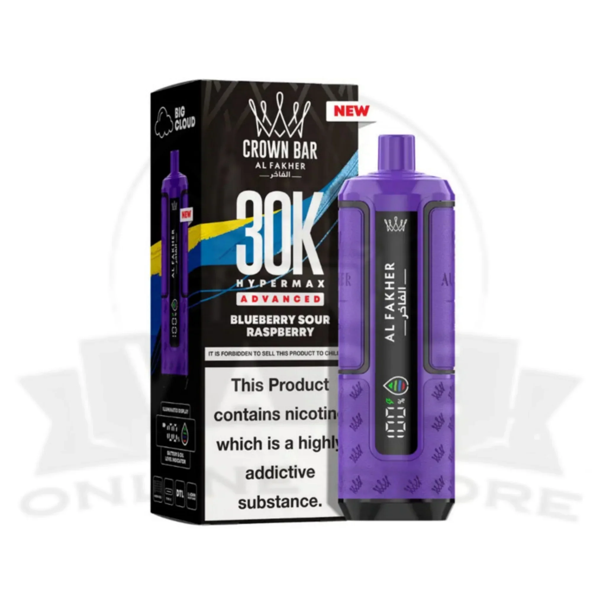 Al Fakher Vape Crown Bar 30K Hypermax | Only £9.99 - Image 21