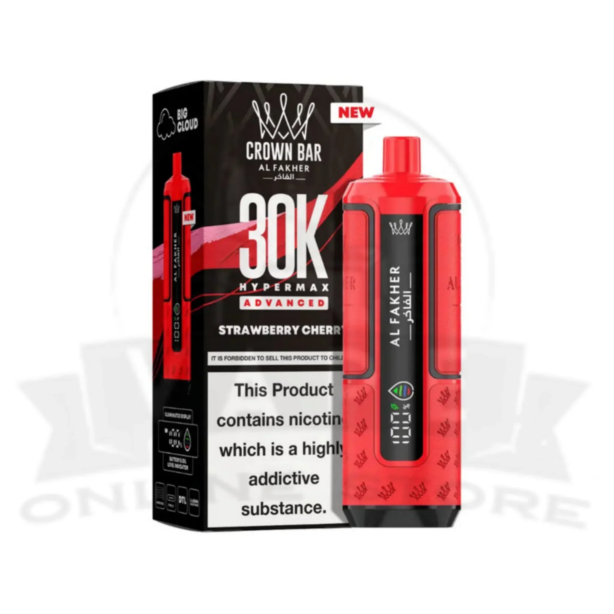 Al Fakher Vape Crown Bar 30K Hypermax | Only £9.99 - Image 38