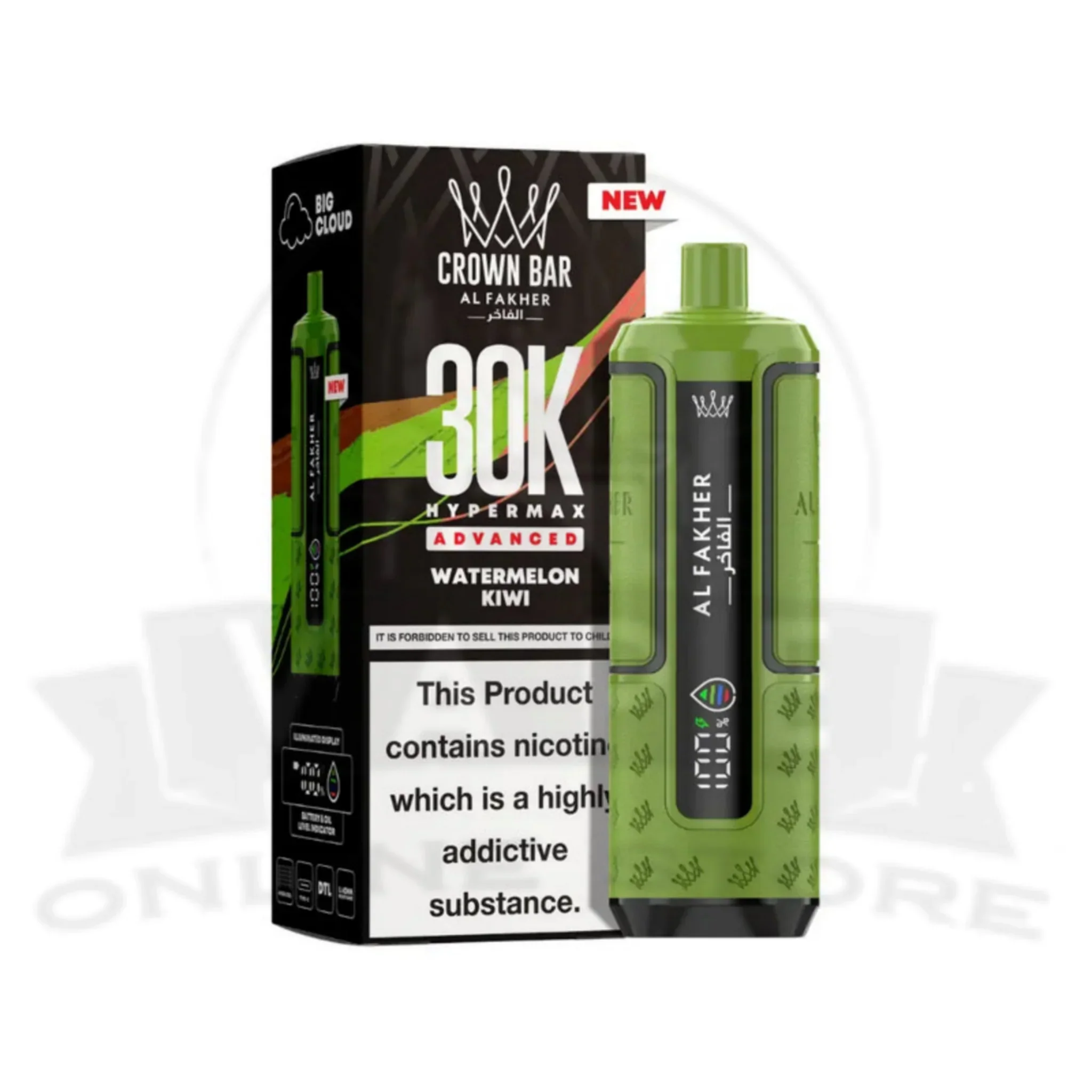Al Fakher Vape Crown Bar 30K Hypermax | Only £9.99 - Image 40