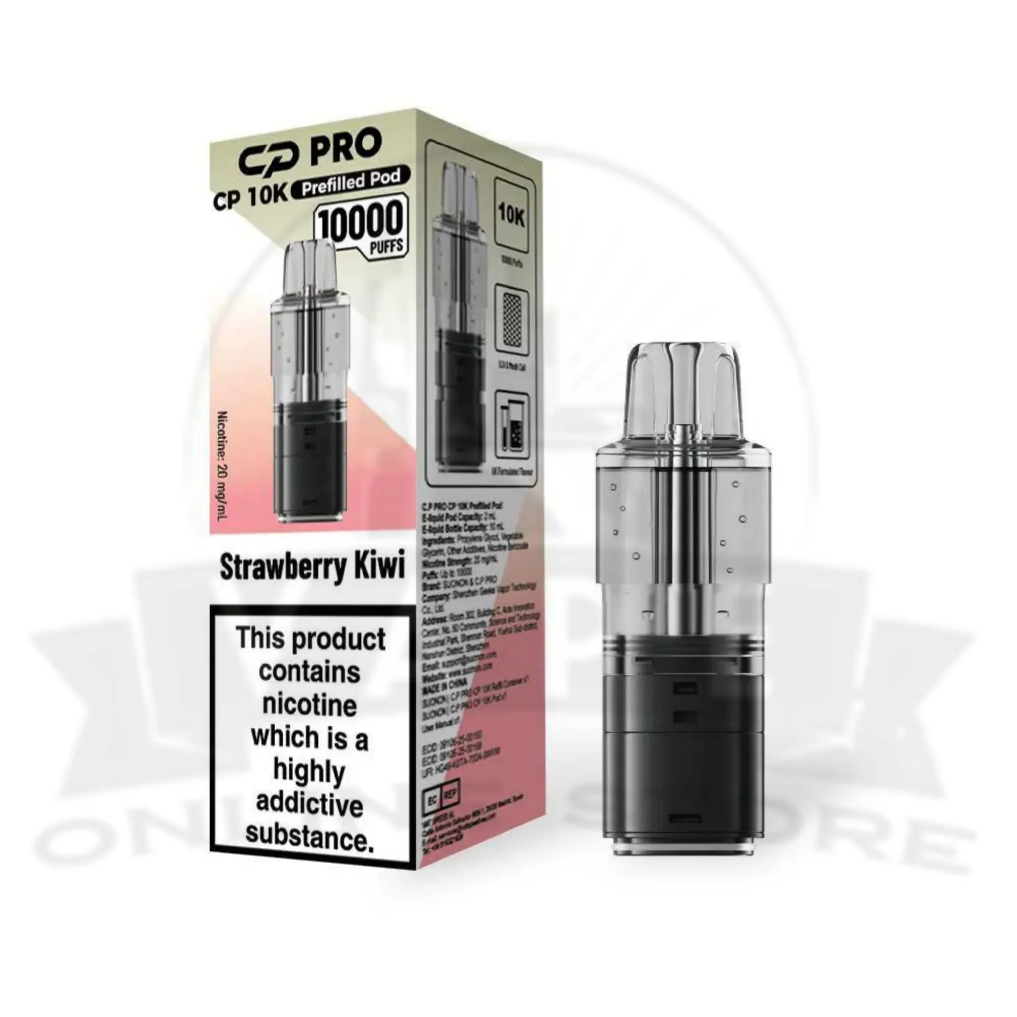 Box Of 10 Crystal Pro CP 10K Pods - Image 29