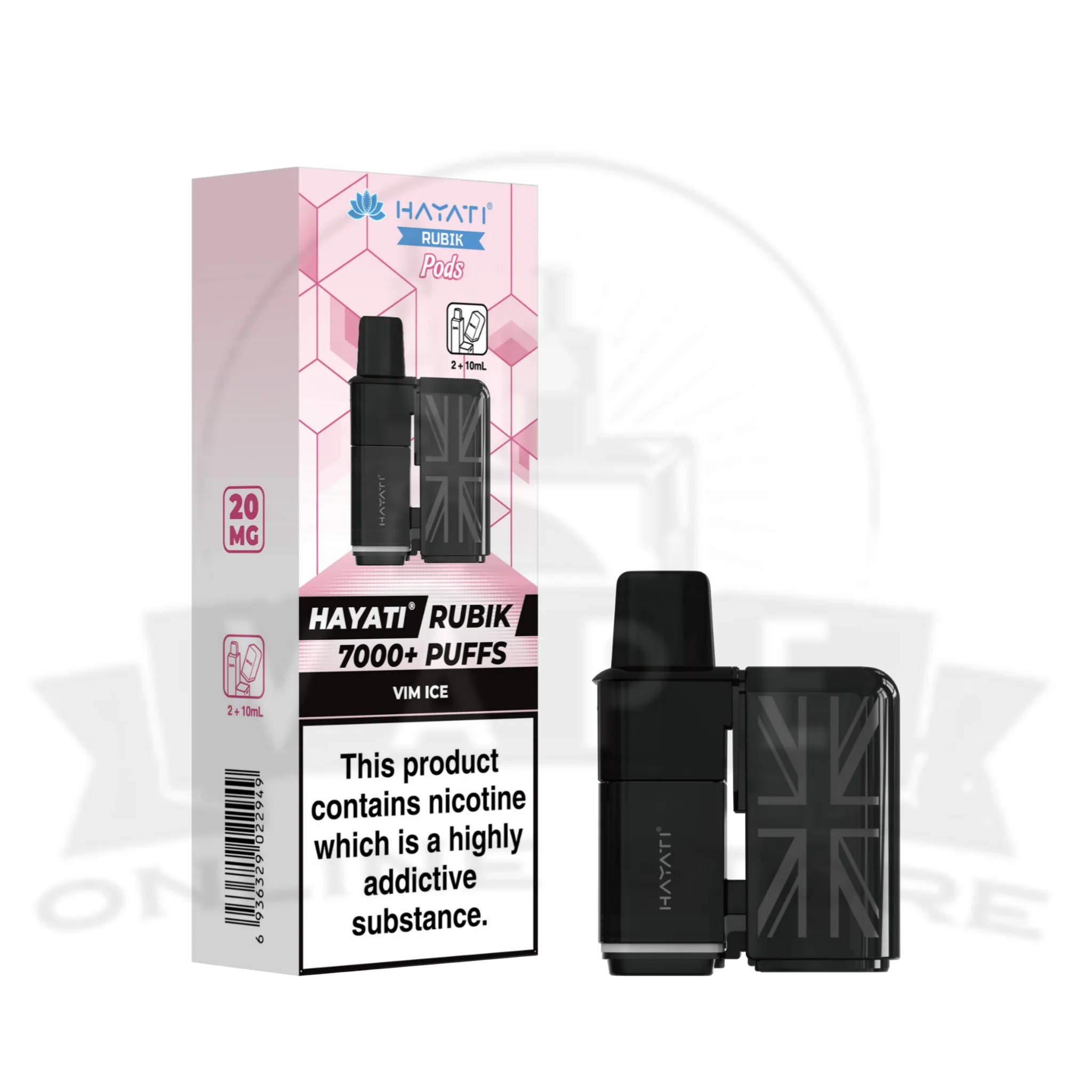 Box Of 10 Hayati Rubik 7000 Prefilled Refill Pods - Image 20
