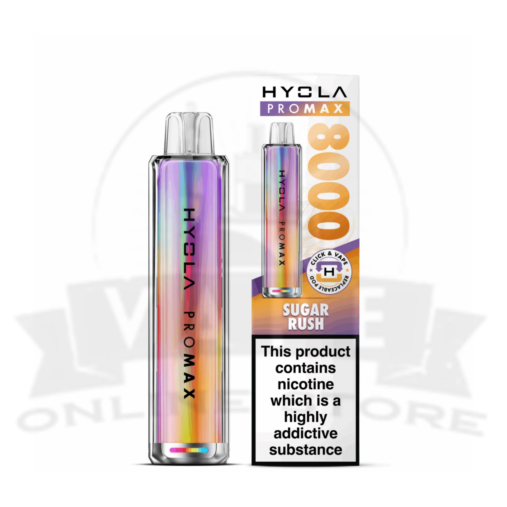 Box Of 10 Hyola Pro Max 8000 Prefilled Pod Kit | Wholesale Hyola Vapes - Image 16