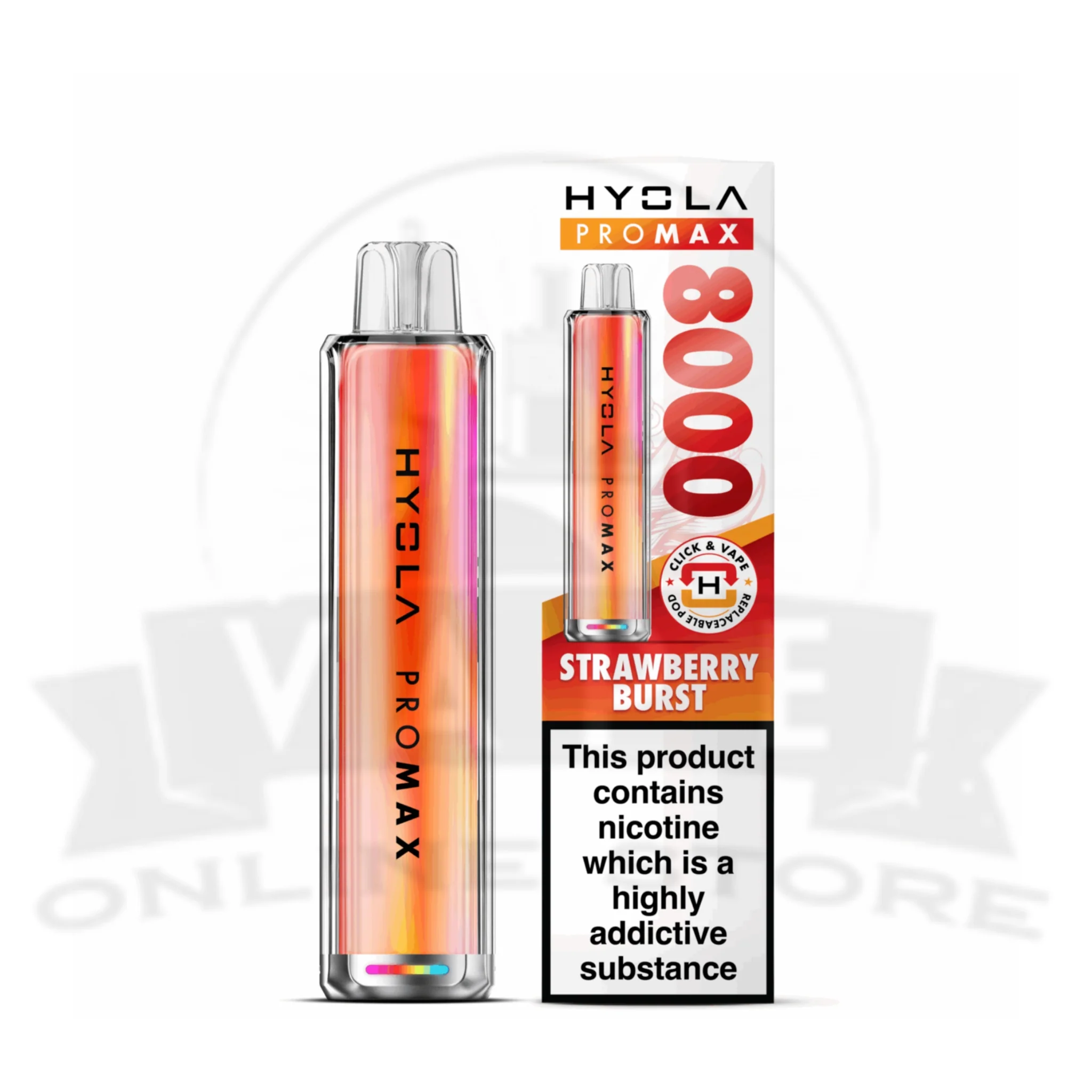Box Of 10 Hyola Pro Max 8000 Prefilled Pod Kit | Wholesale Hyola Vapes - Image 17