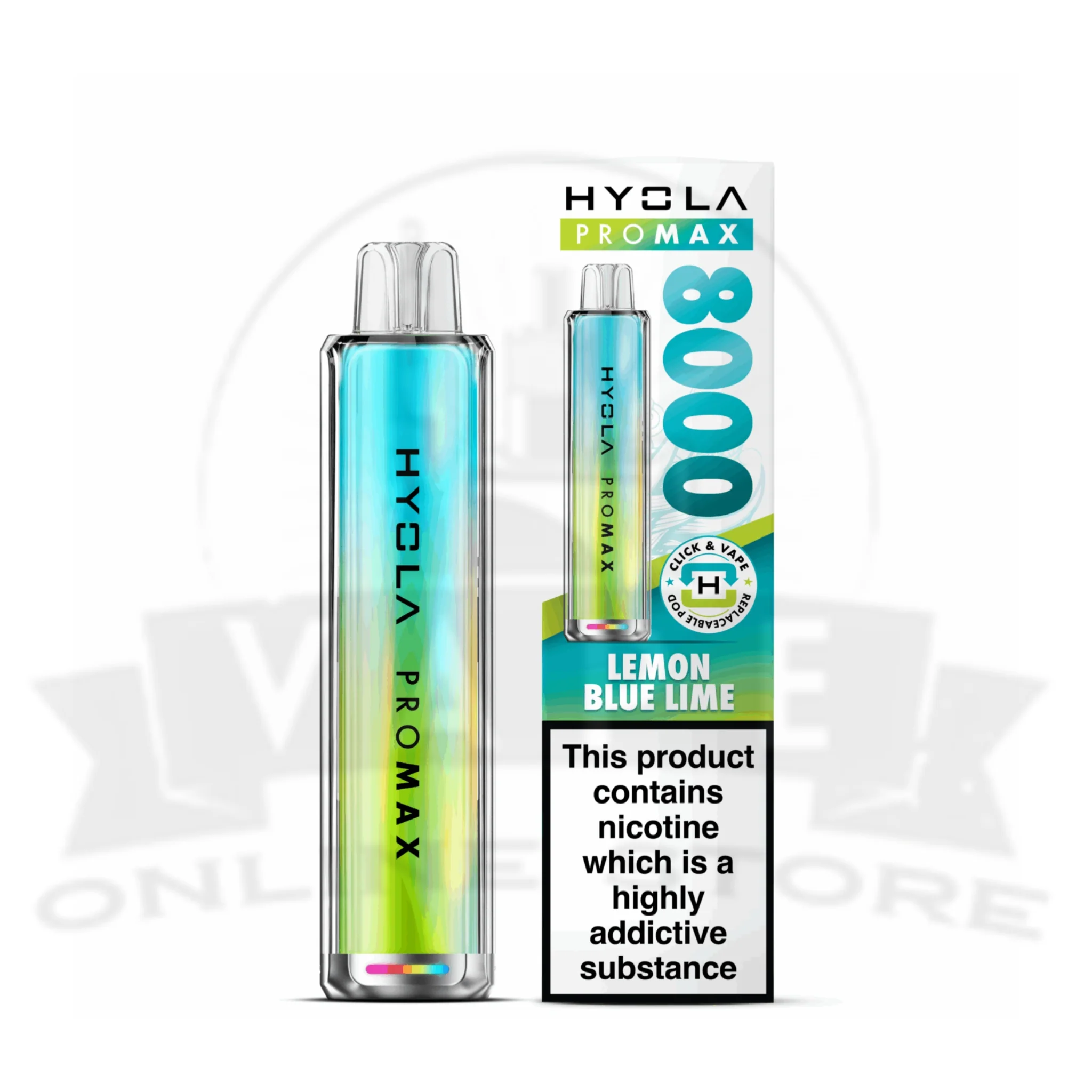 Box Of 10 Hyola Pro Max 8000 Prefilled Pod Kit | Wholesale Hyola Vapes - Image 22