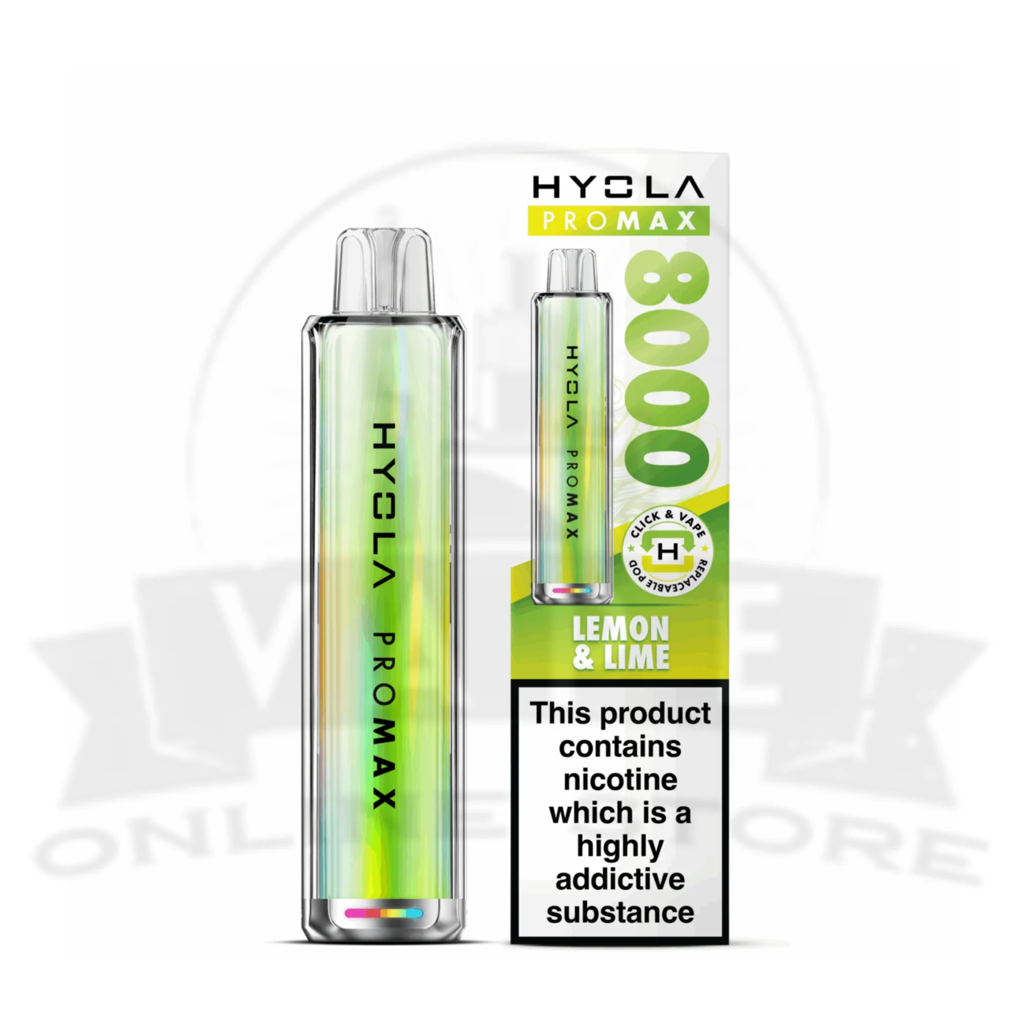 Box Of 10 Hyola Pro Max 8000 Prefilled Pod Kit | Wholesale Hyola Vapes - Image 23