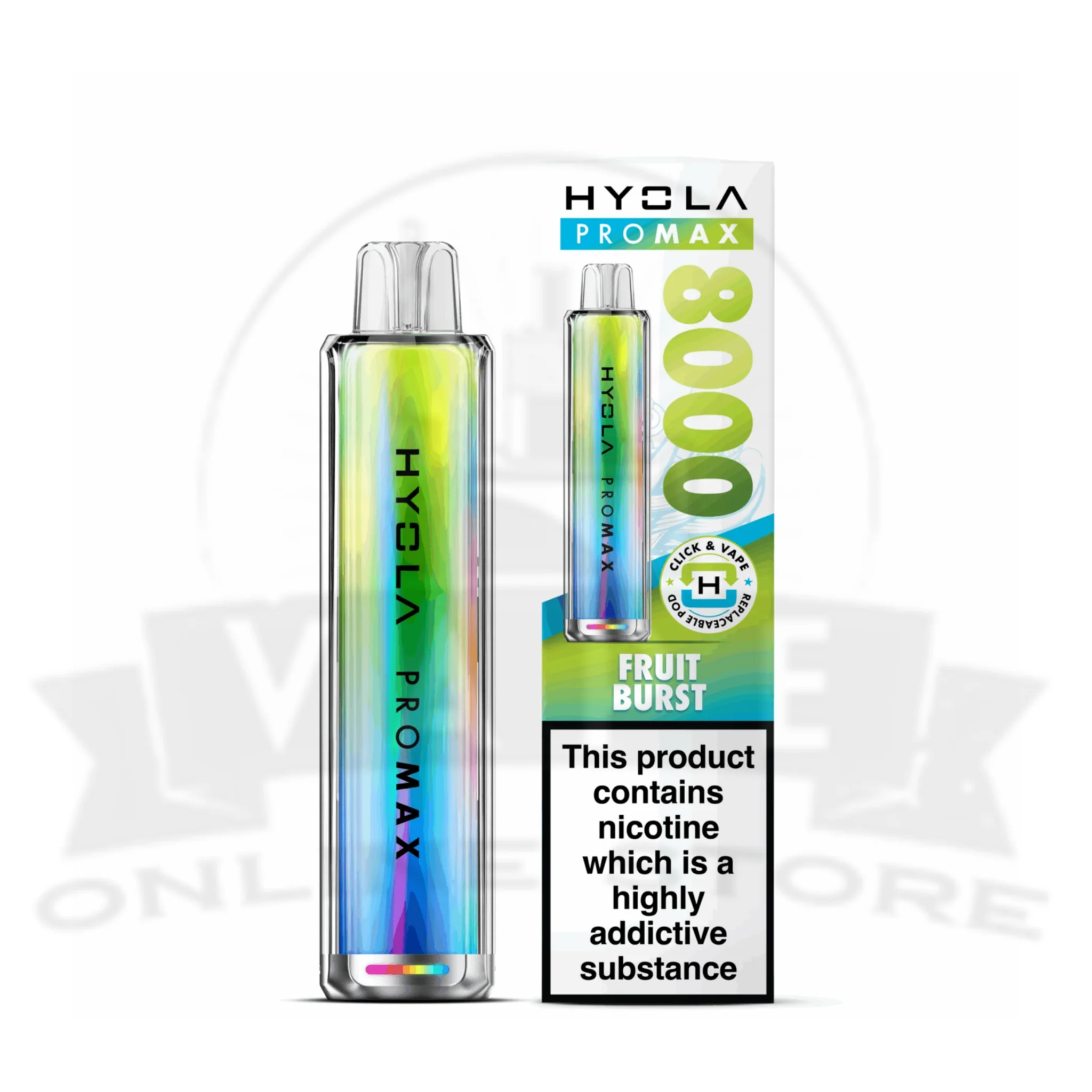 Box Of 10 Hyola Pro Max 8000 Prefilled Pod Kit | Wholesale Hyola Vapes - Image 4