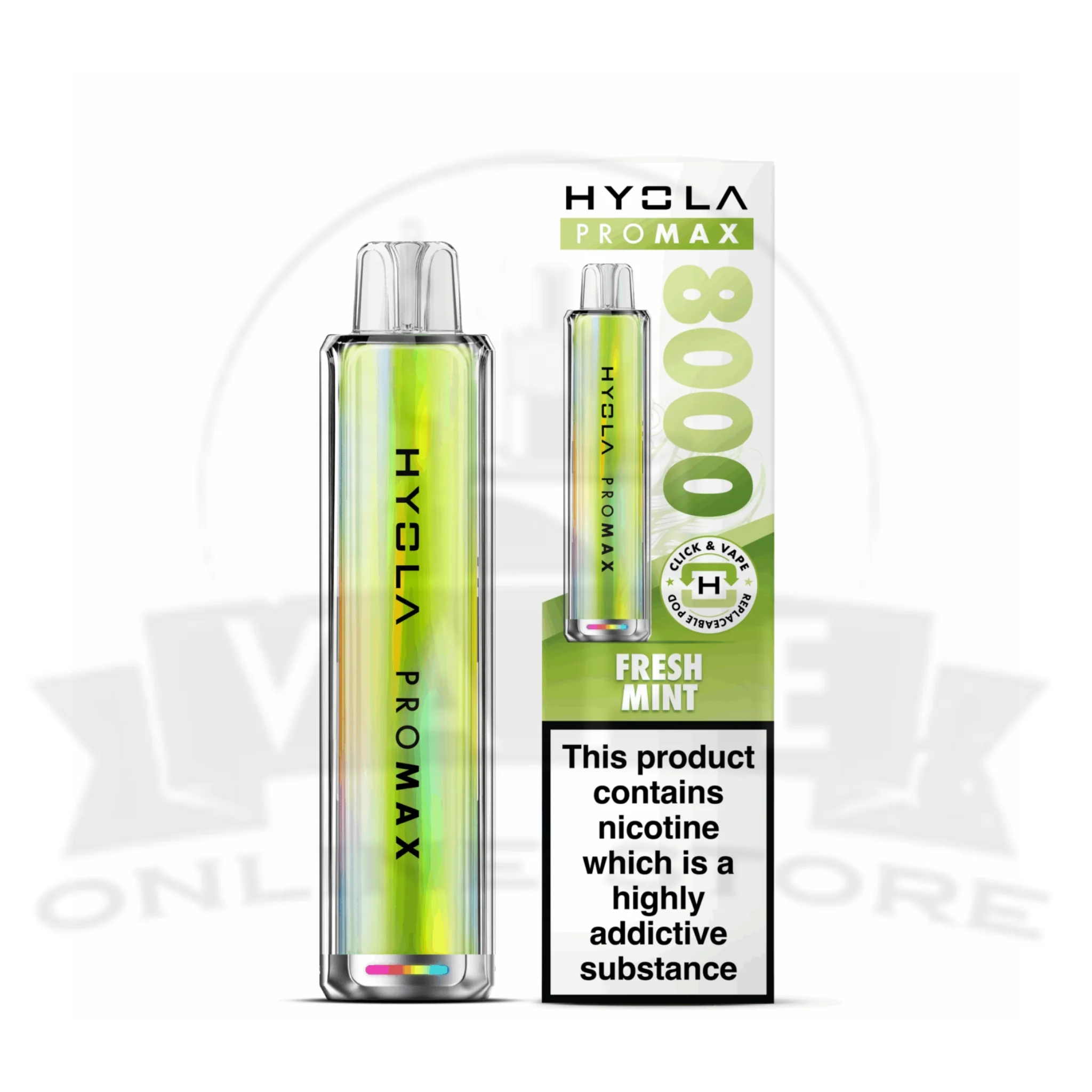 Box Of 10 Hyola Pro Max 8000 Prefilled Pod Kit | Wholesale Hyola Vapes - Image 5