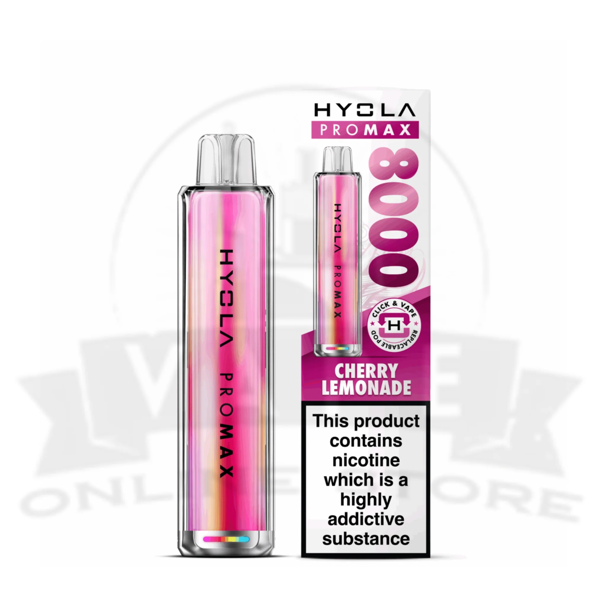 Box Of 10 Hyola Pro Max 8000 Prefilled Pod Kit | Wholesale Hyola Vapes - Image 6