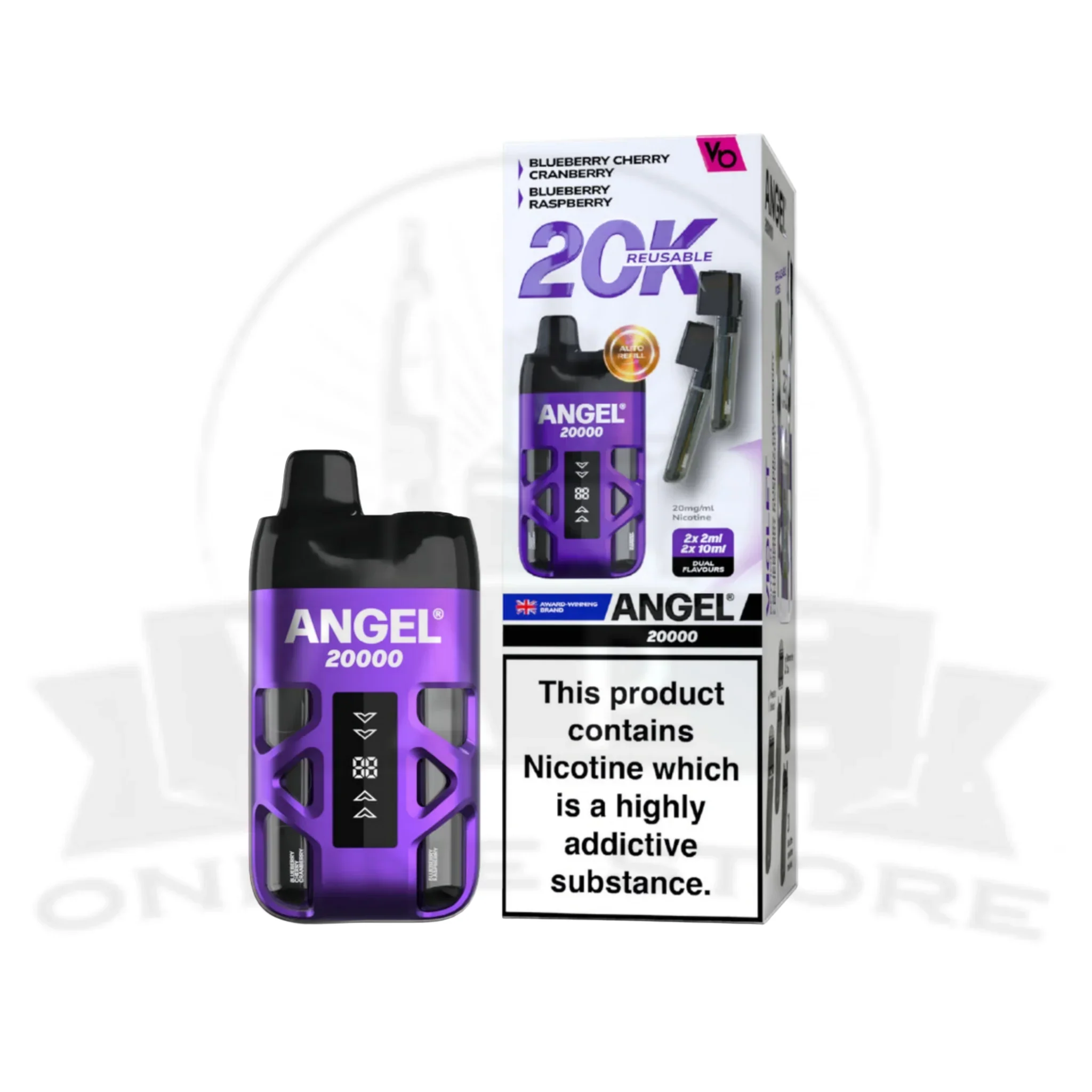 Box Of 10 Vapes Bars Angel 20000 Puff Wholesale Vape - Image 11