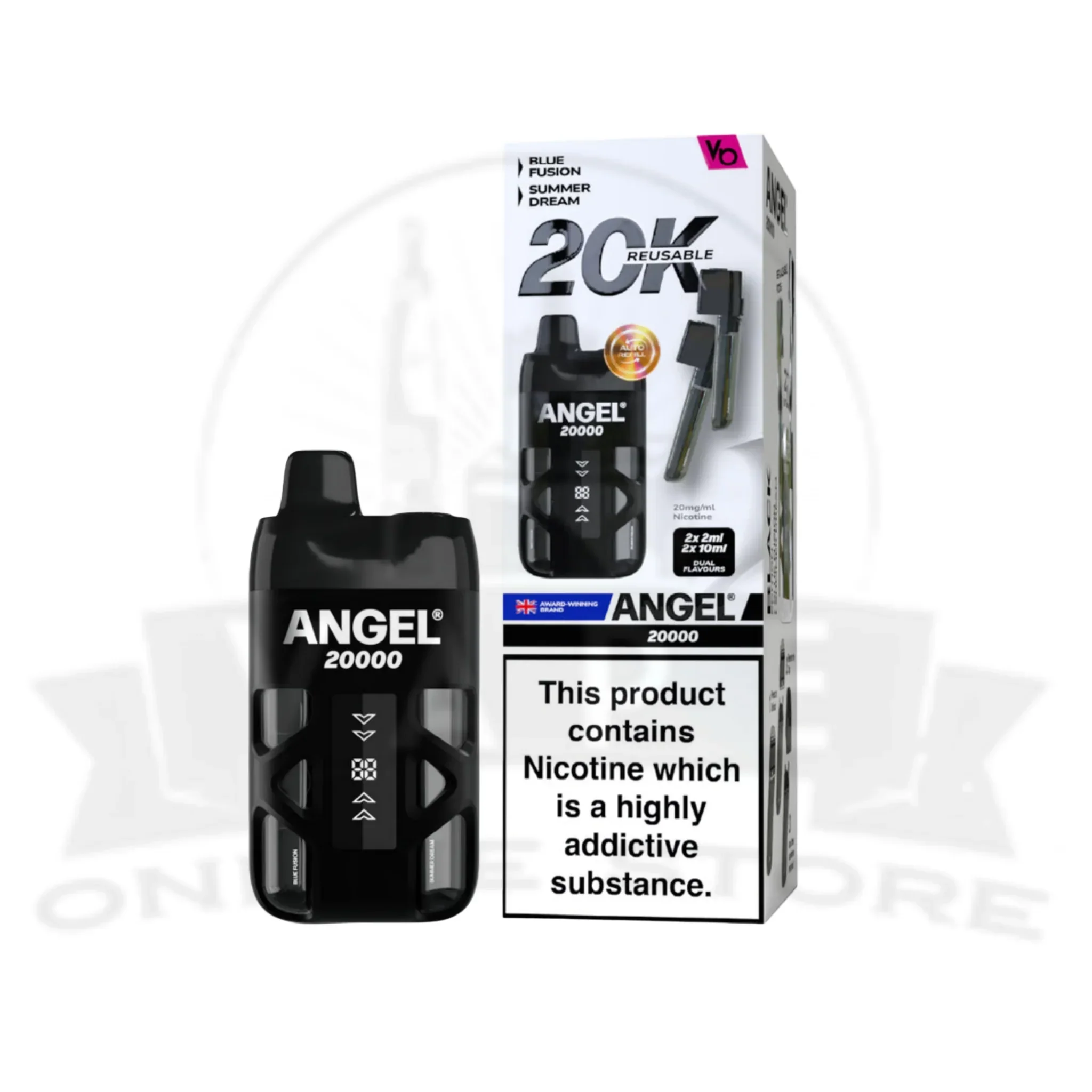 Box Of 10 Vapes Bars Angel 20000 Puff Wholesale Vape - Image 12