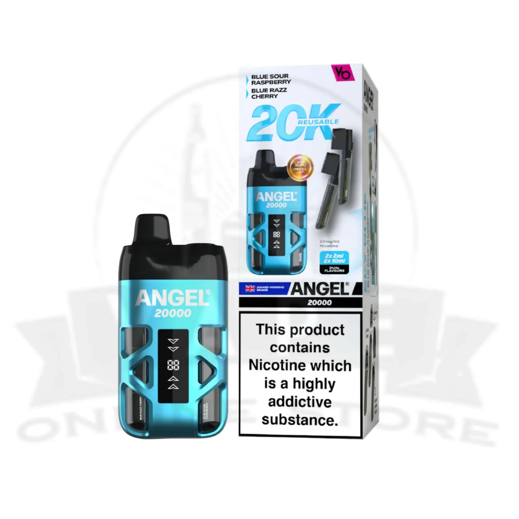 Box Of 10 Vapes Bars Angel 20000 Puff Wholesale Vape - Image 3
