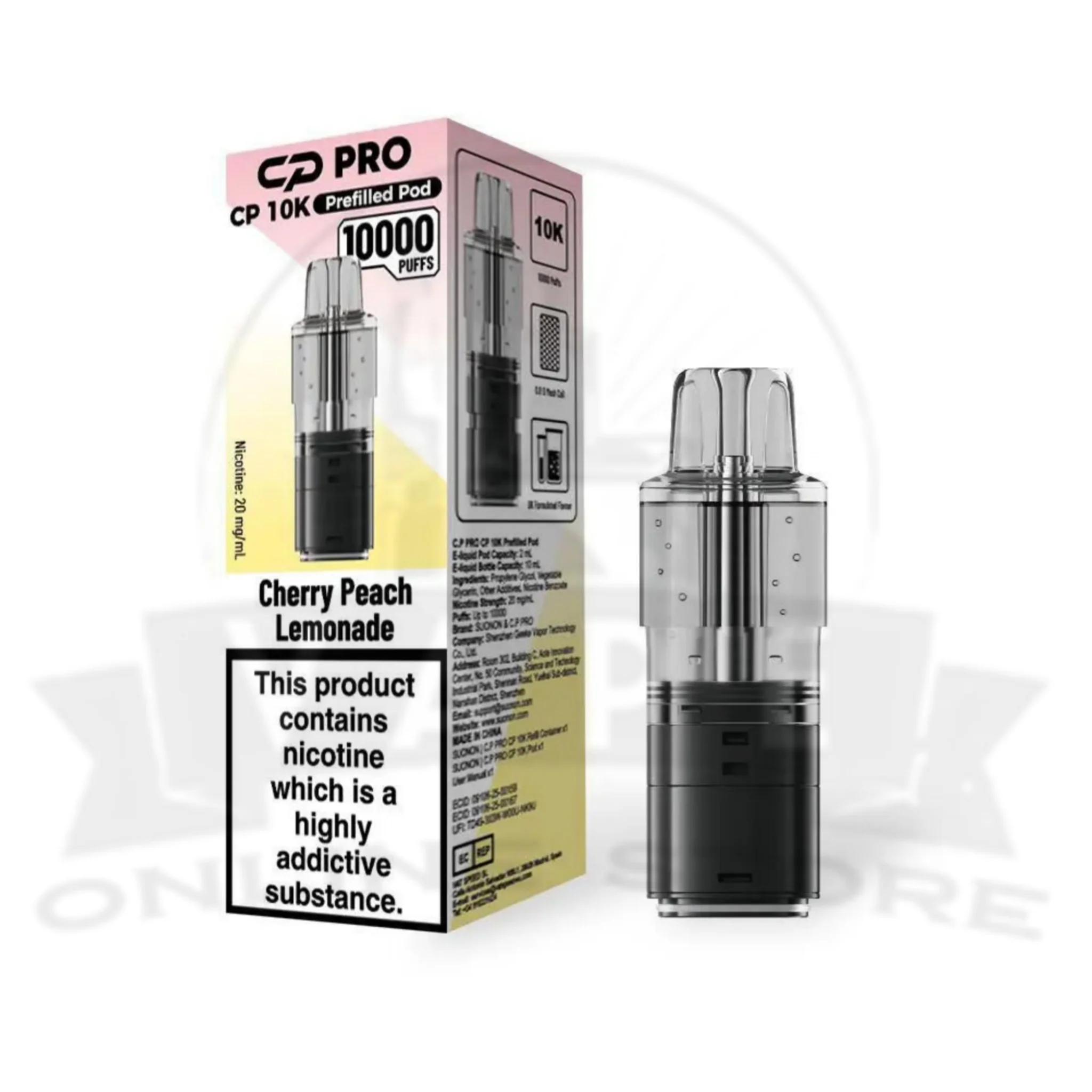 Box Of 5 Crystal Pro CP 10K Prefilled Pod - Image 24