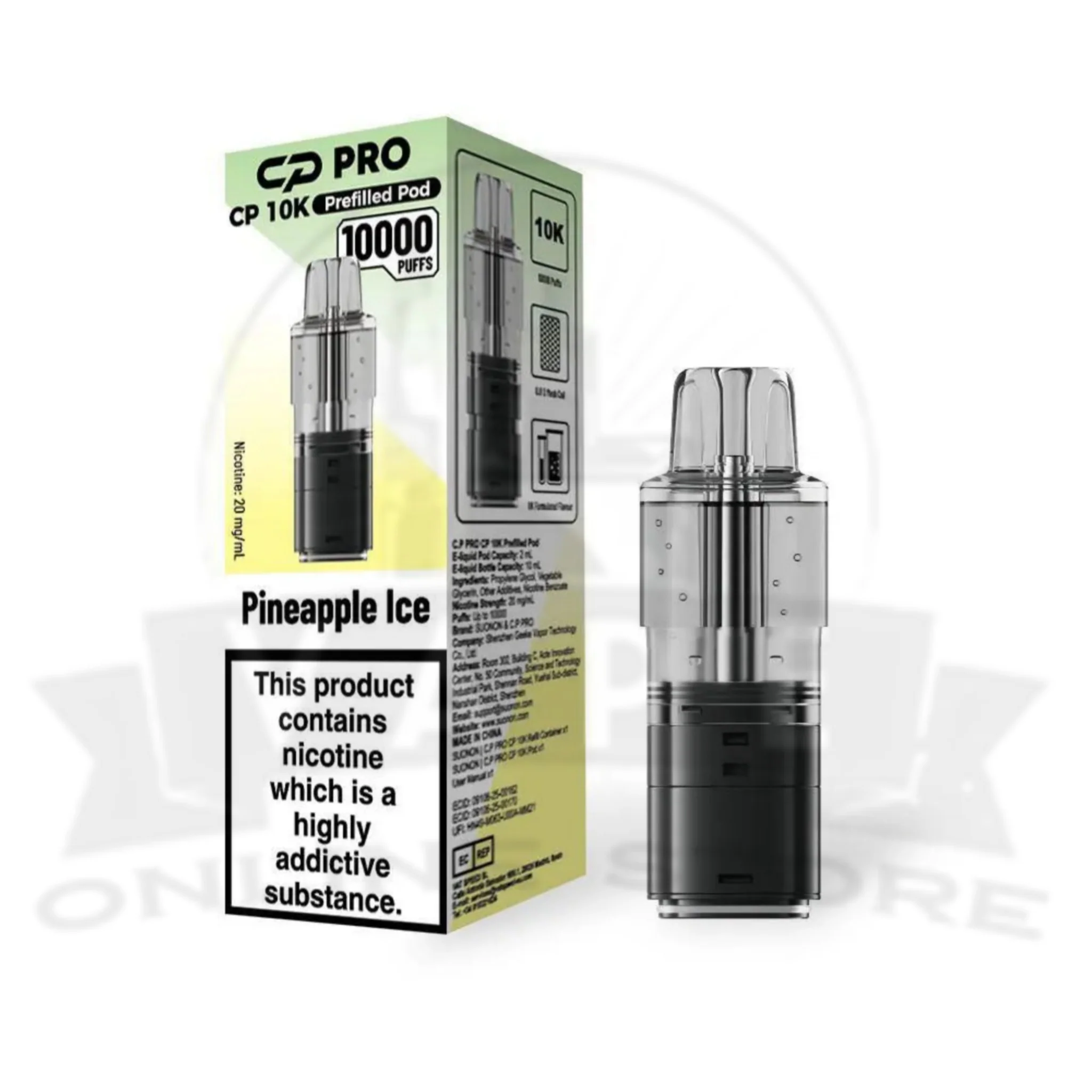 Box Of 5 Crystal Pro CP 10K Prefilled Pod - Image 26
