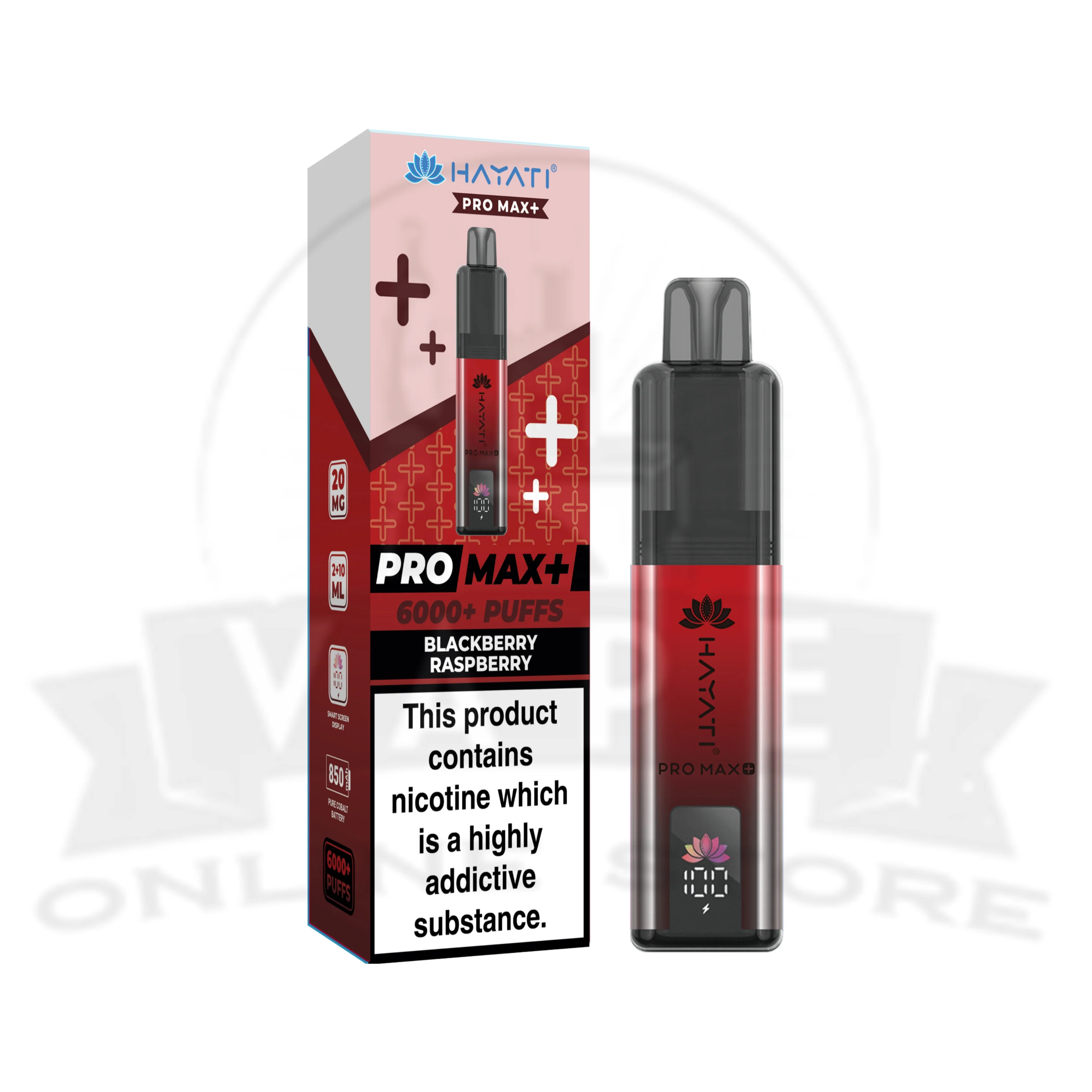 Hayati Pro Max Plus 6000 Puffs BOX OF 5 | Free Delivery - Image 32
