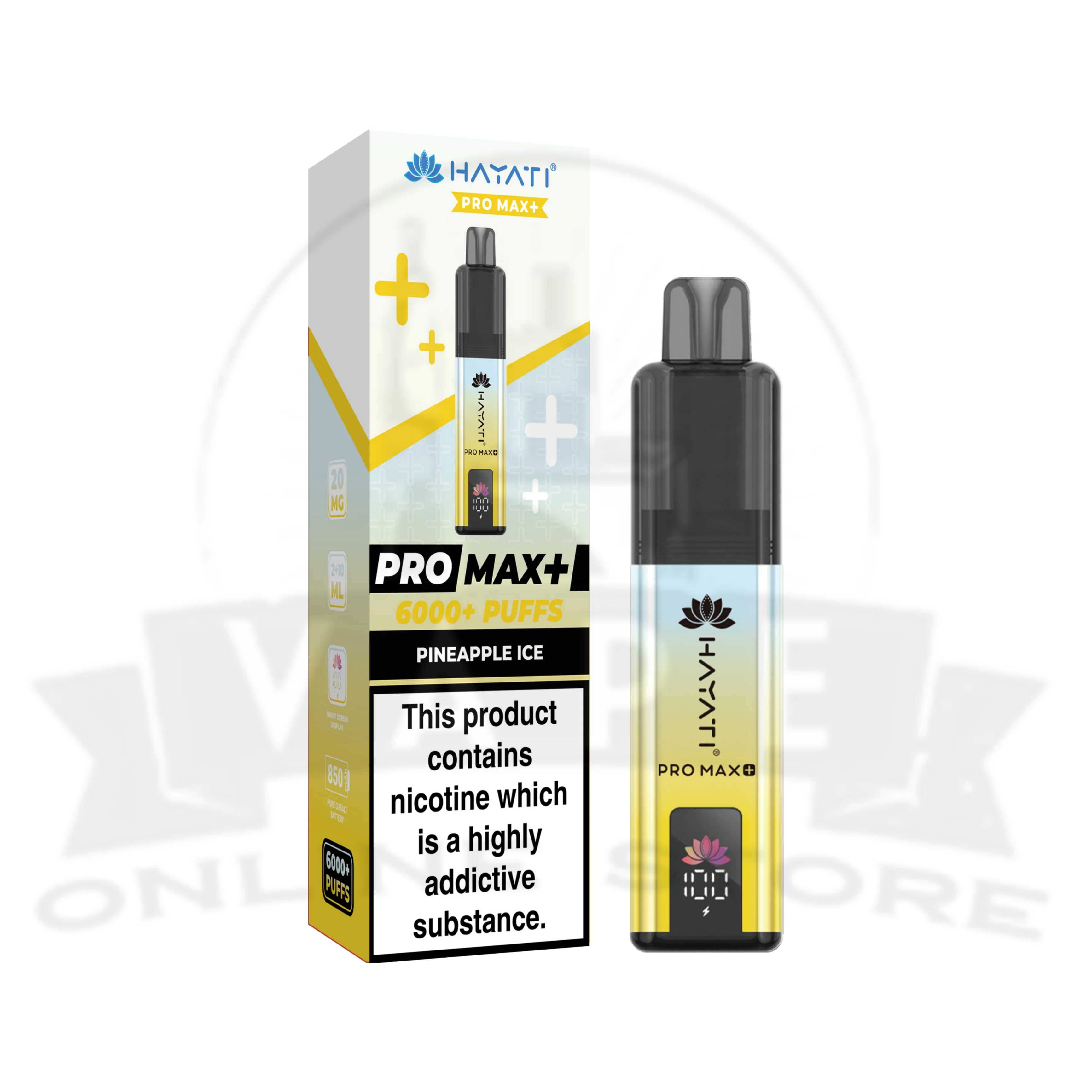 Hayati Pro Max Plus 6000 Puffs BOX OF 5 | Free Delivery - Image 45
