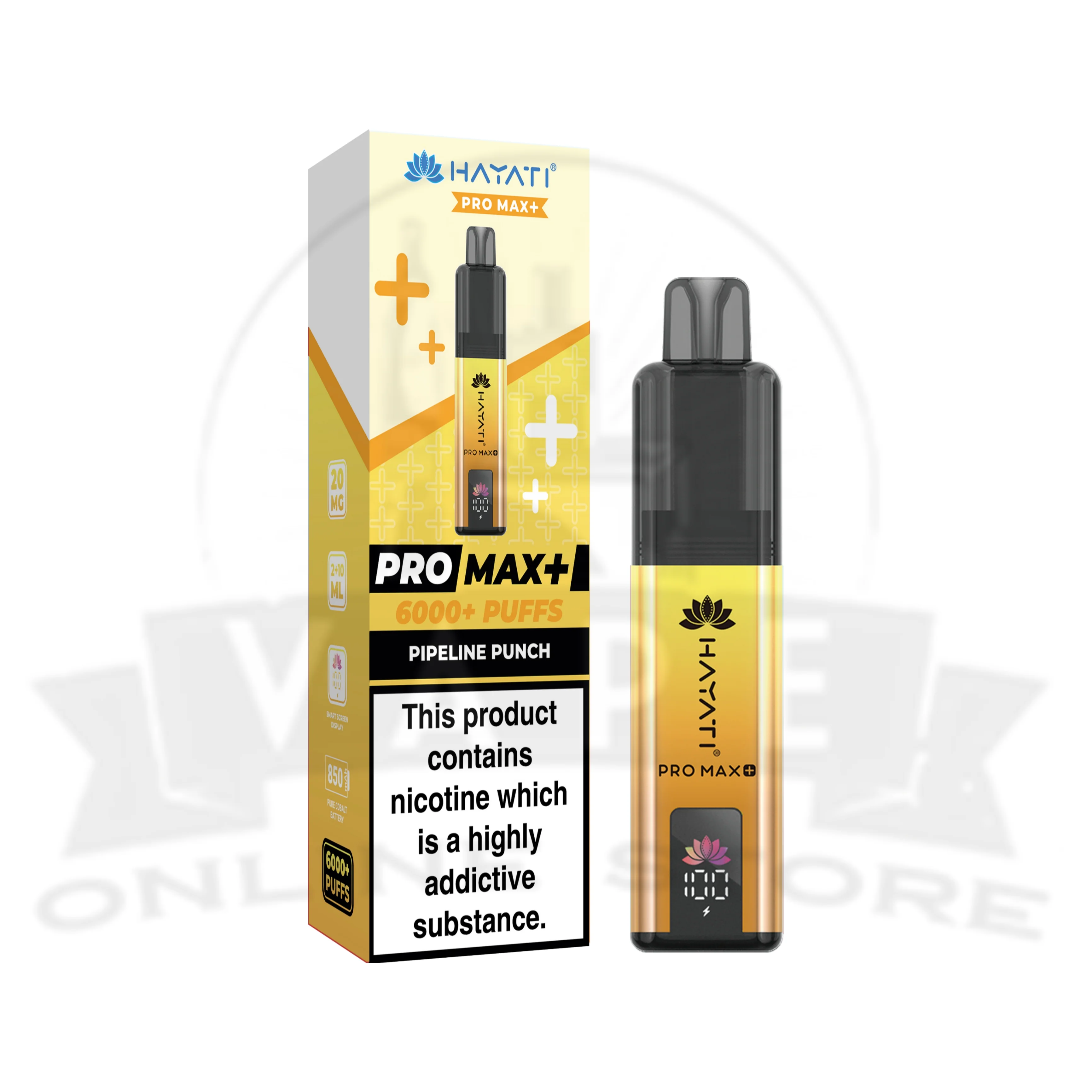 Hayati Pro Max Plus 6000 Puffs BOX OF 5 | Free Delivery - Image 46
