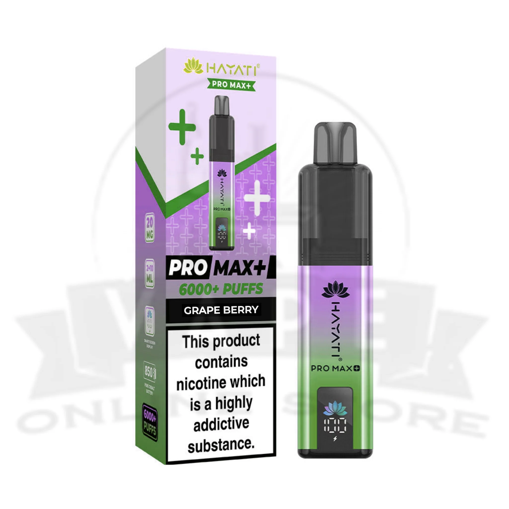 Hayati Pro Max Plus 6000 Puffs BOX OF 5 | Free Delivery - Image 57