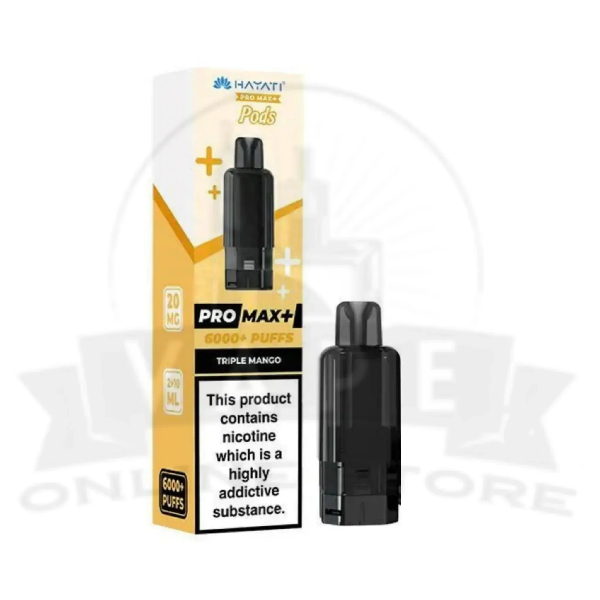 Box Of 5 Hayati Pro Max Plus 6000 Puffs Replacement Pods - Image 26