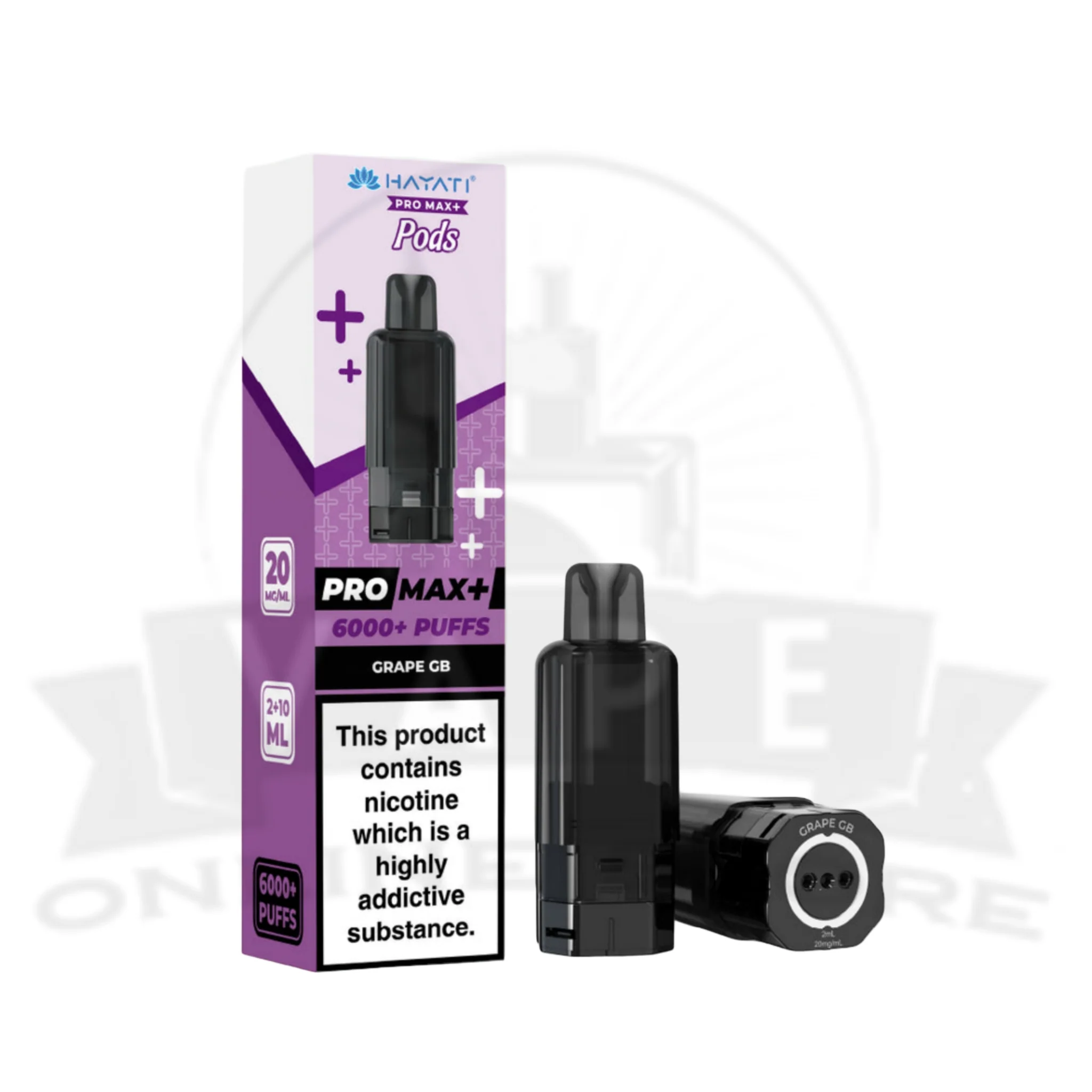 Box Of 5 Hayati Pro Max Plus 6000 Puffs Replacement Pods - Image 31