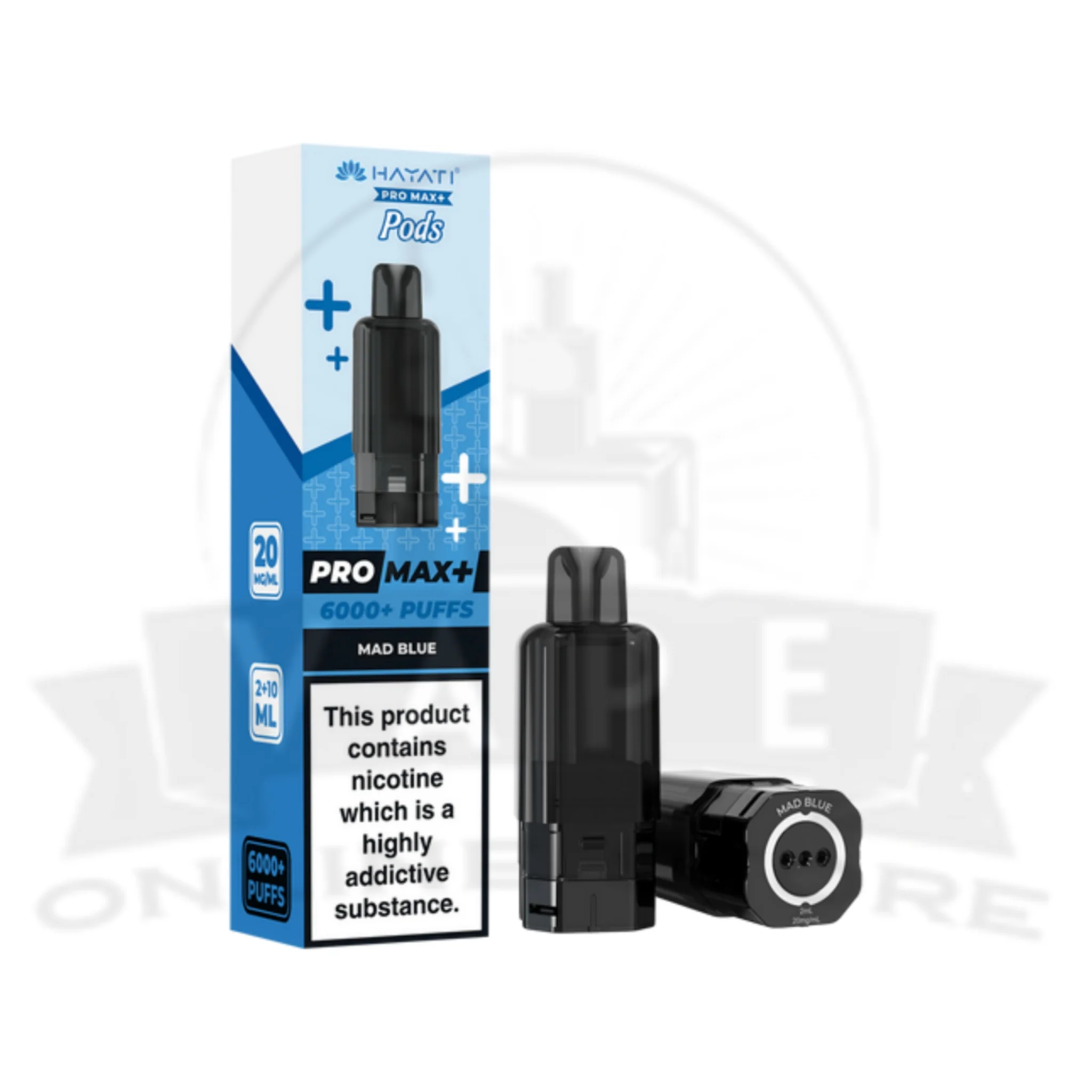 Box Of 5 Hayati Pro Max Plus 6000 Puffs Replacement Pods - Image 41