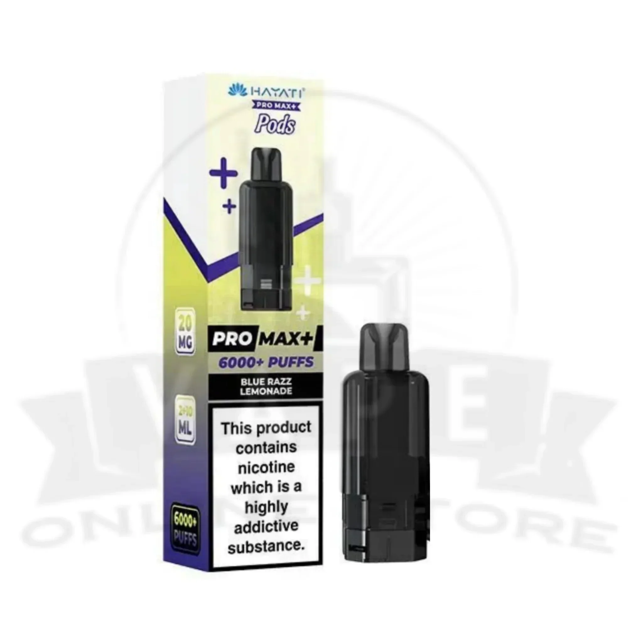 Box Of 5 Hayati Pro Max Plus 6000 Puffs Replacement Pods - Image 5