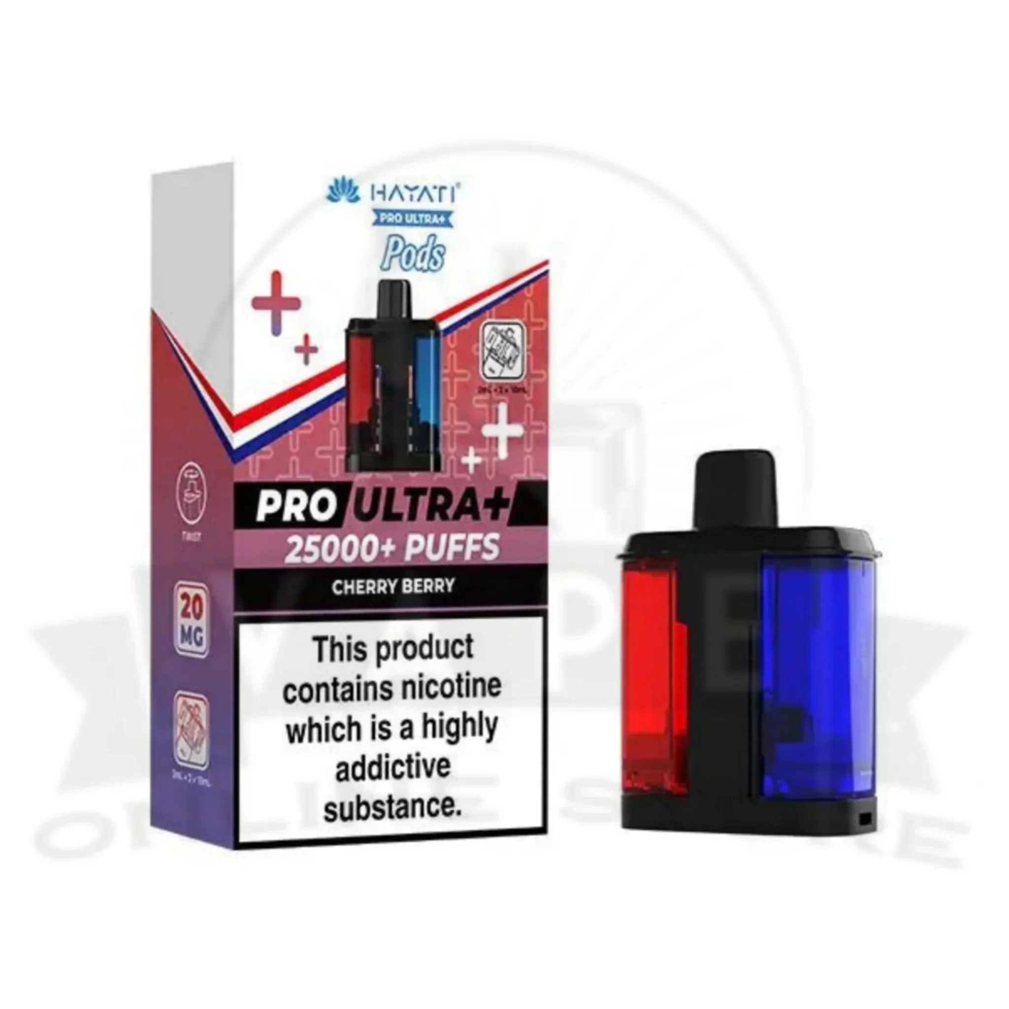 Cherry Berry Hayati Pro Ultra Plus 25000 Prefilled Pods