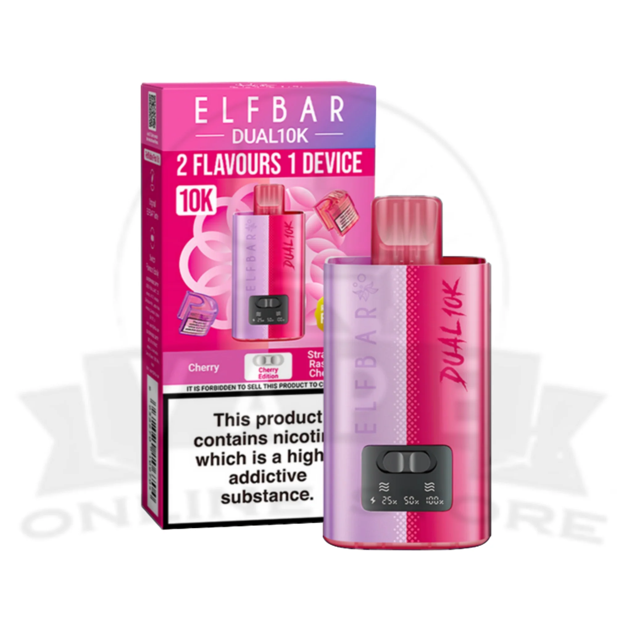 Cherry Edition Elf Bar Dual 10K Puffs Disposable Pod Kit