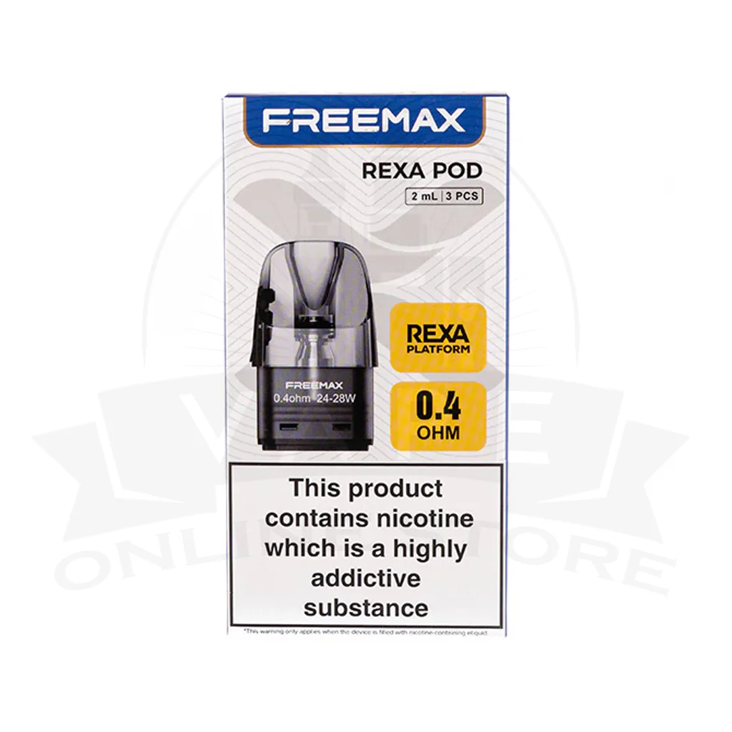 Freemax Rexa / Duomax Replacement Pods (3-Pack)