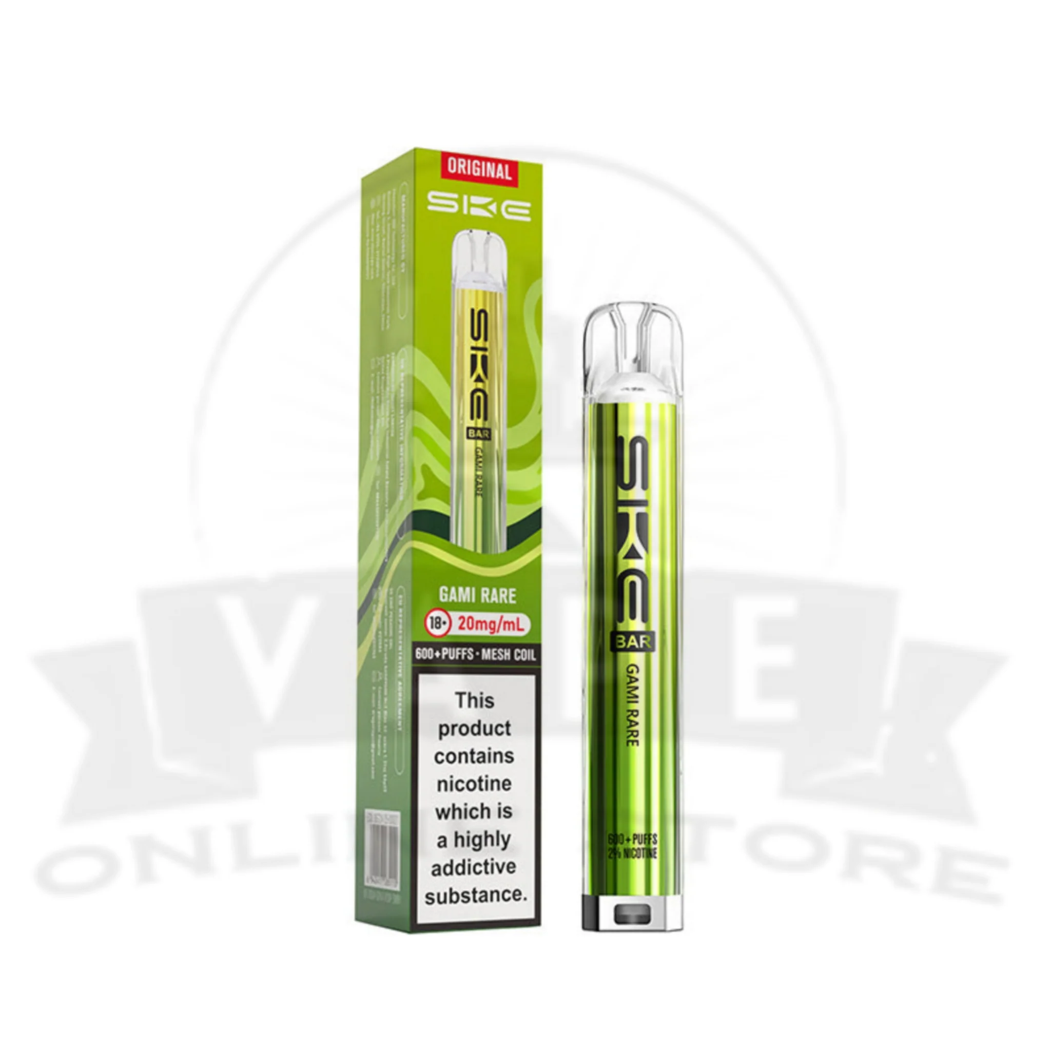 Gami Rare SKE Bar 600 Compliant Prefilled Pod Kit