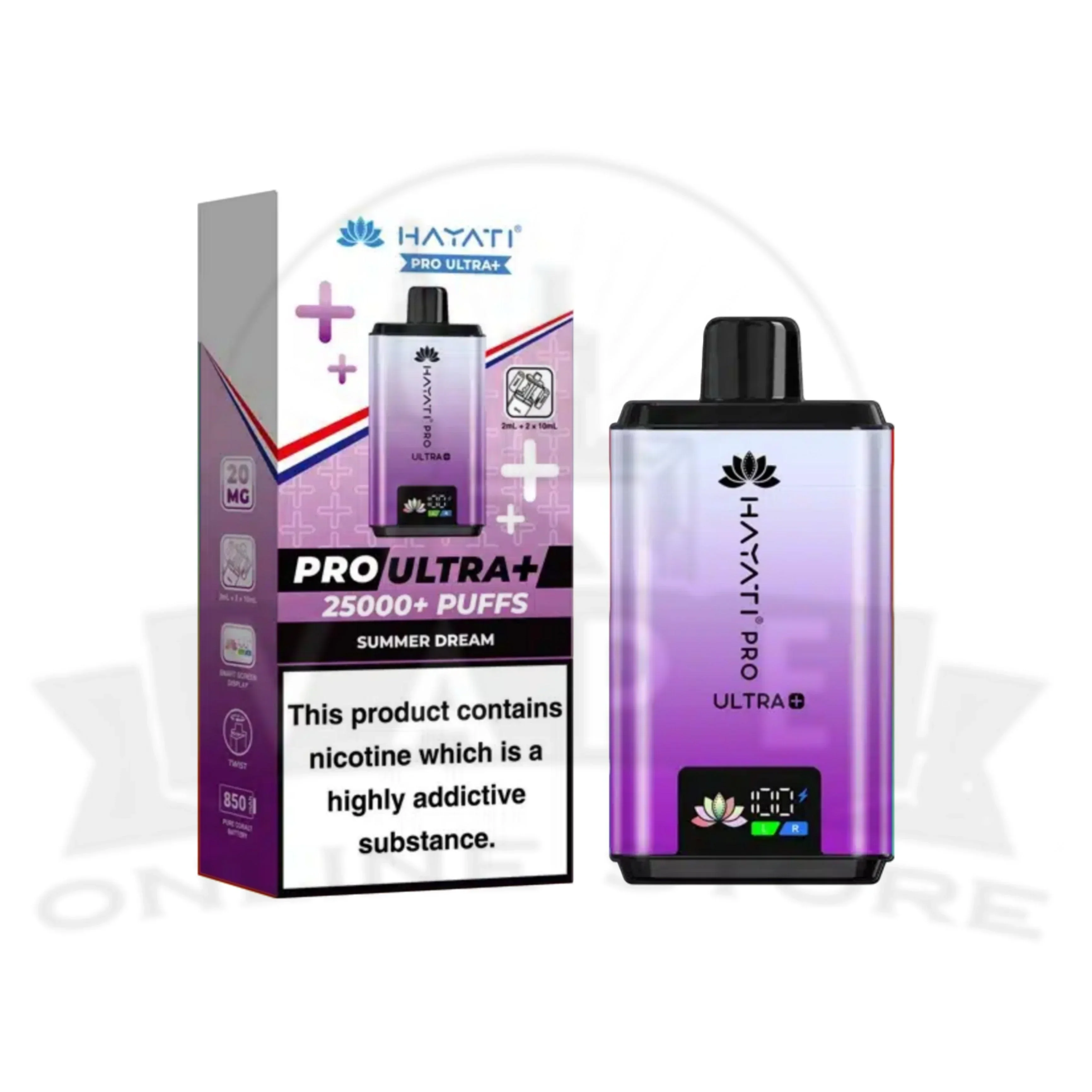 Hayati Pro Ultra Plus 25000 Prefilled Pod Kit - Image 5