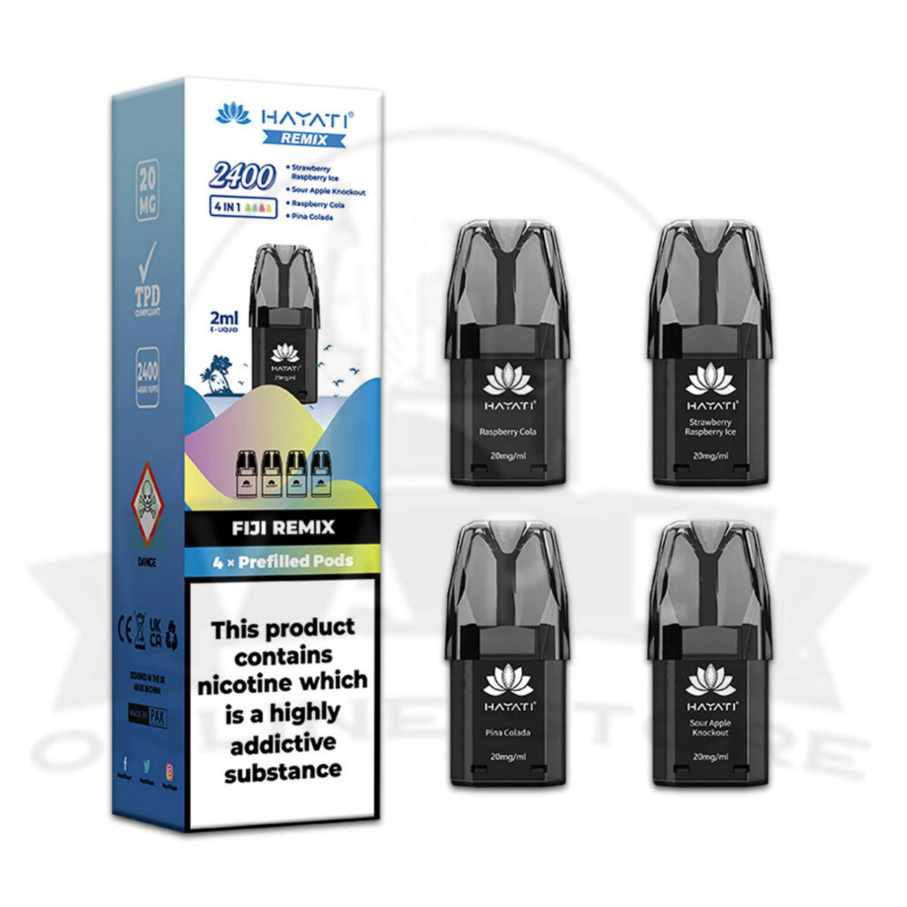 Hayati Remix 2400 Puffs Replacement Pods - Image 4