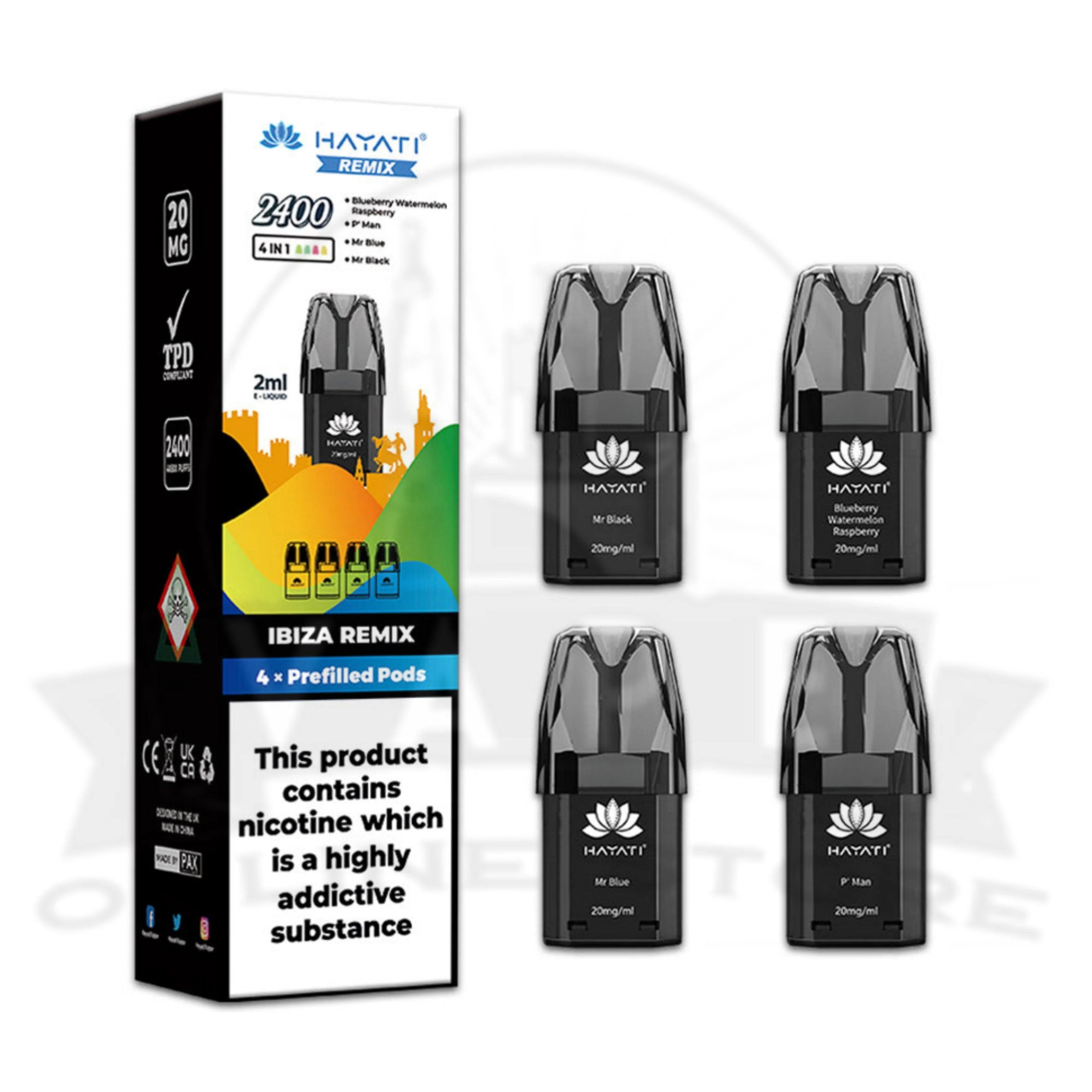 Hayati Remix 2400 Puffs Replacement Pods - Image 6