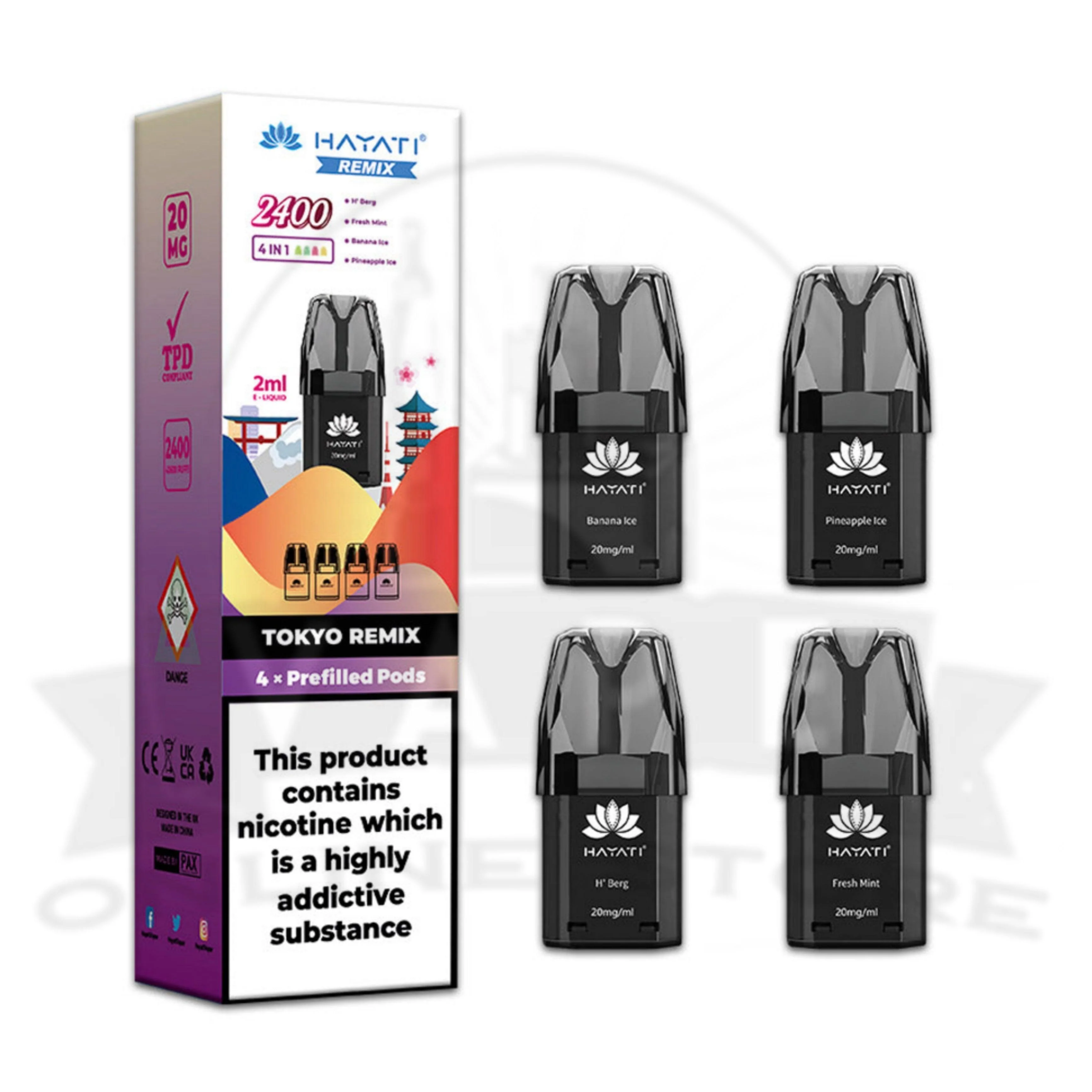 Hayati Remix 2400 Puffs Replacement Pods - Image 8