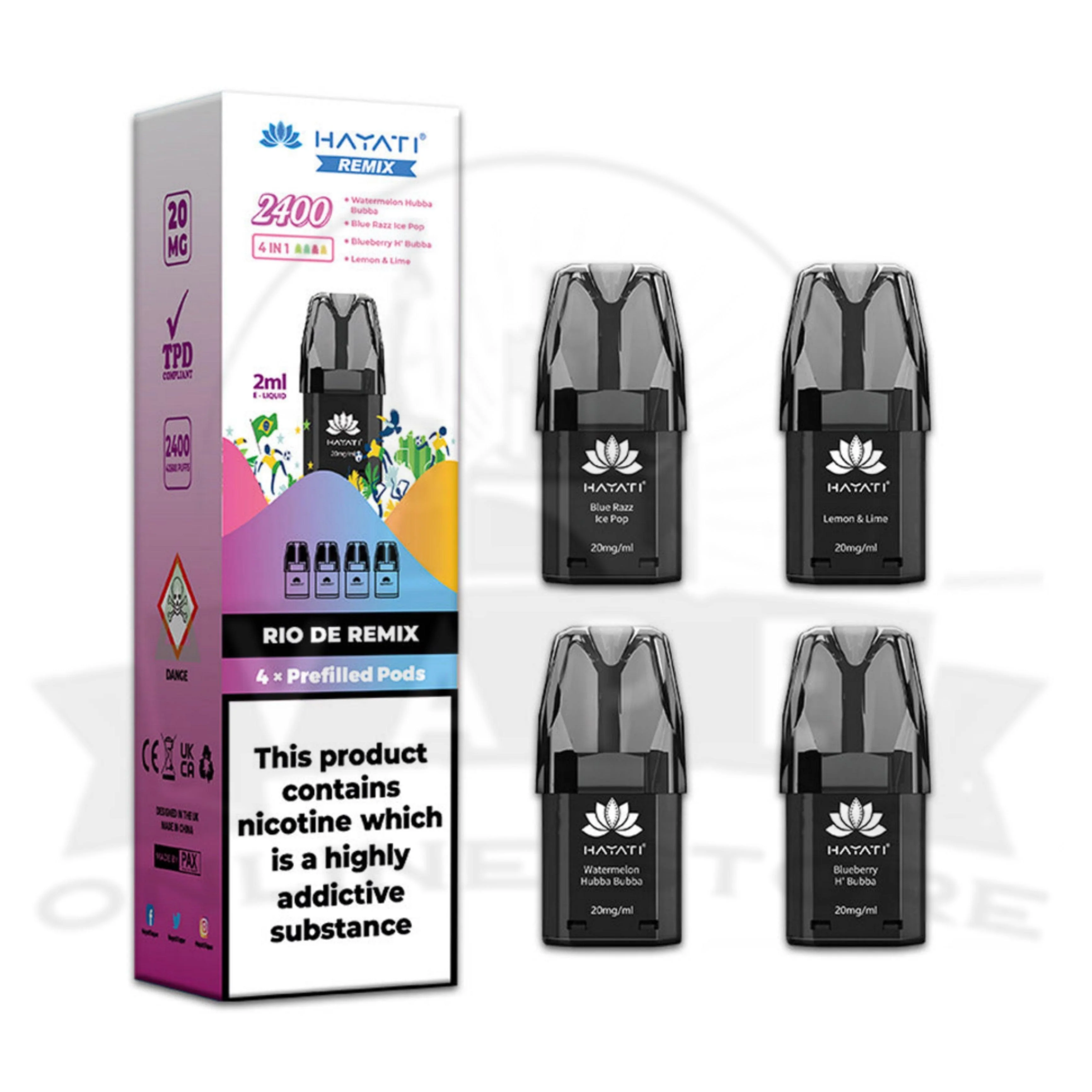 Hayati Remix 2400 Puffs Replacement Pods - Image 9