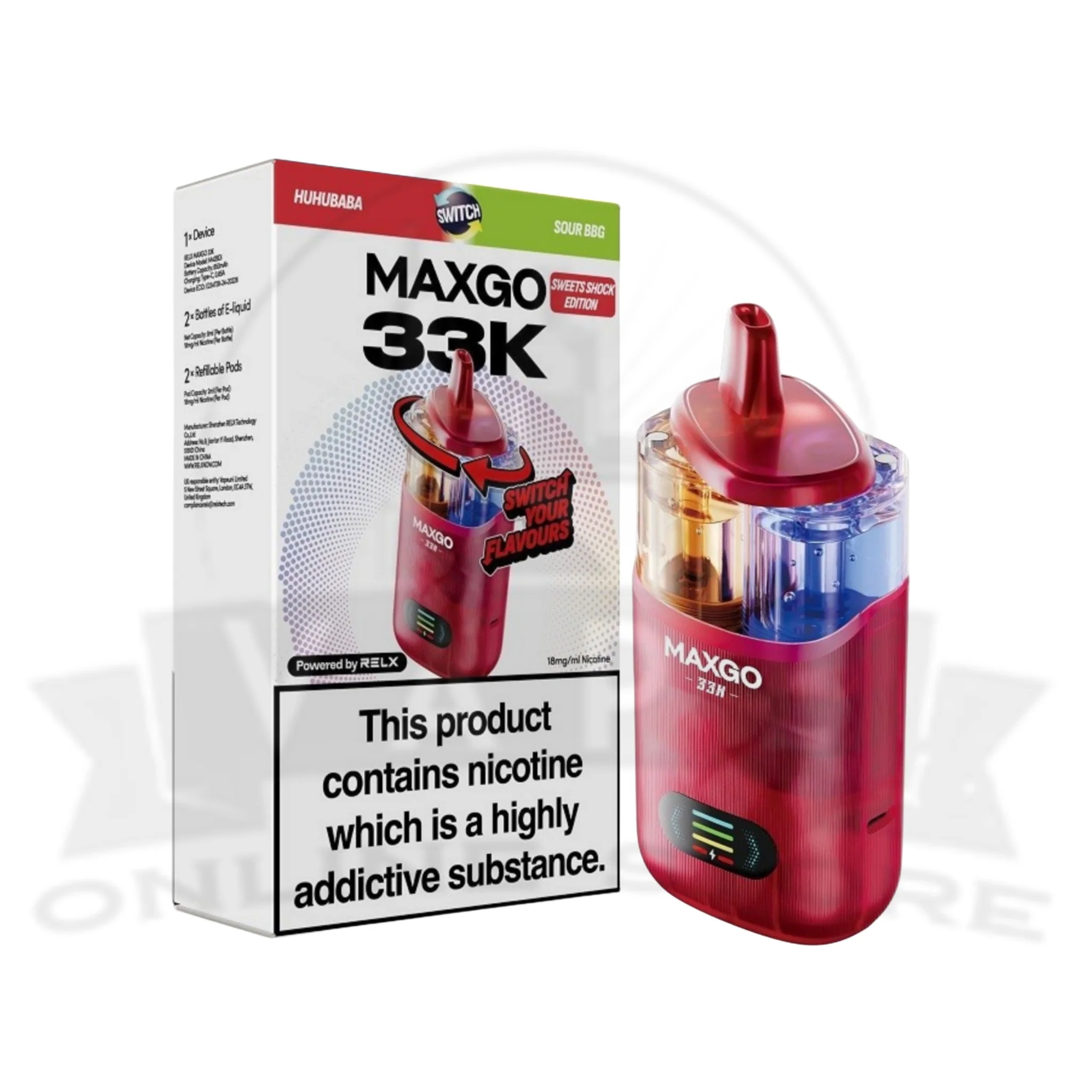 RELX MaxGo 33K Vape Combo | Clearance Price £6.99 - Image 13