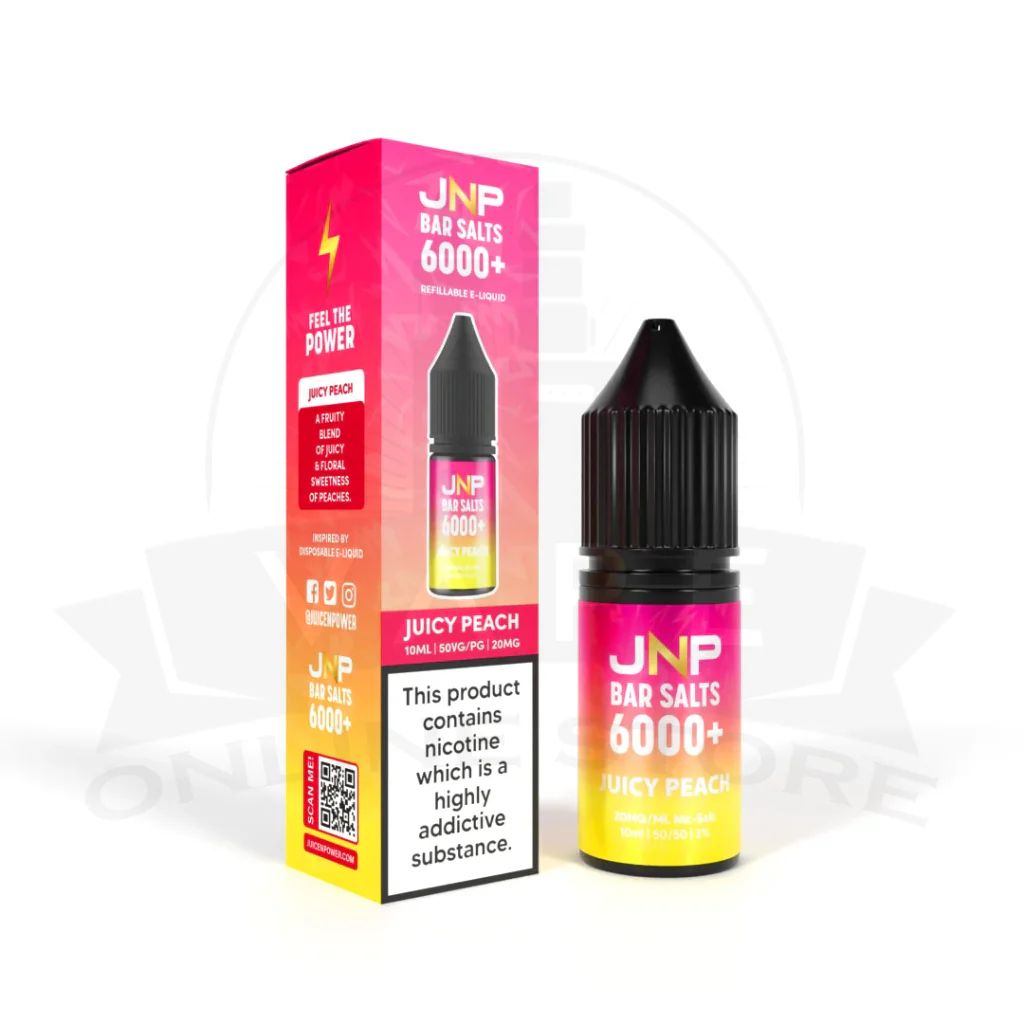 JNP Bar Salts 6000+ 10ml E-Liquid | 25+ Juice N Power Flavours - Image 16