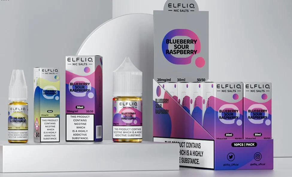 Pack Of 10 ELFLIQ 10ml E-liquid Nic Salts | 35+ Flavours - Image 2