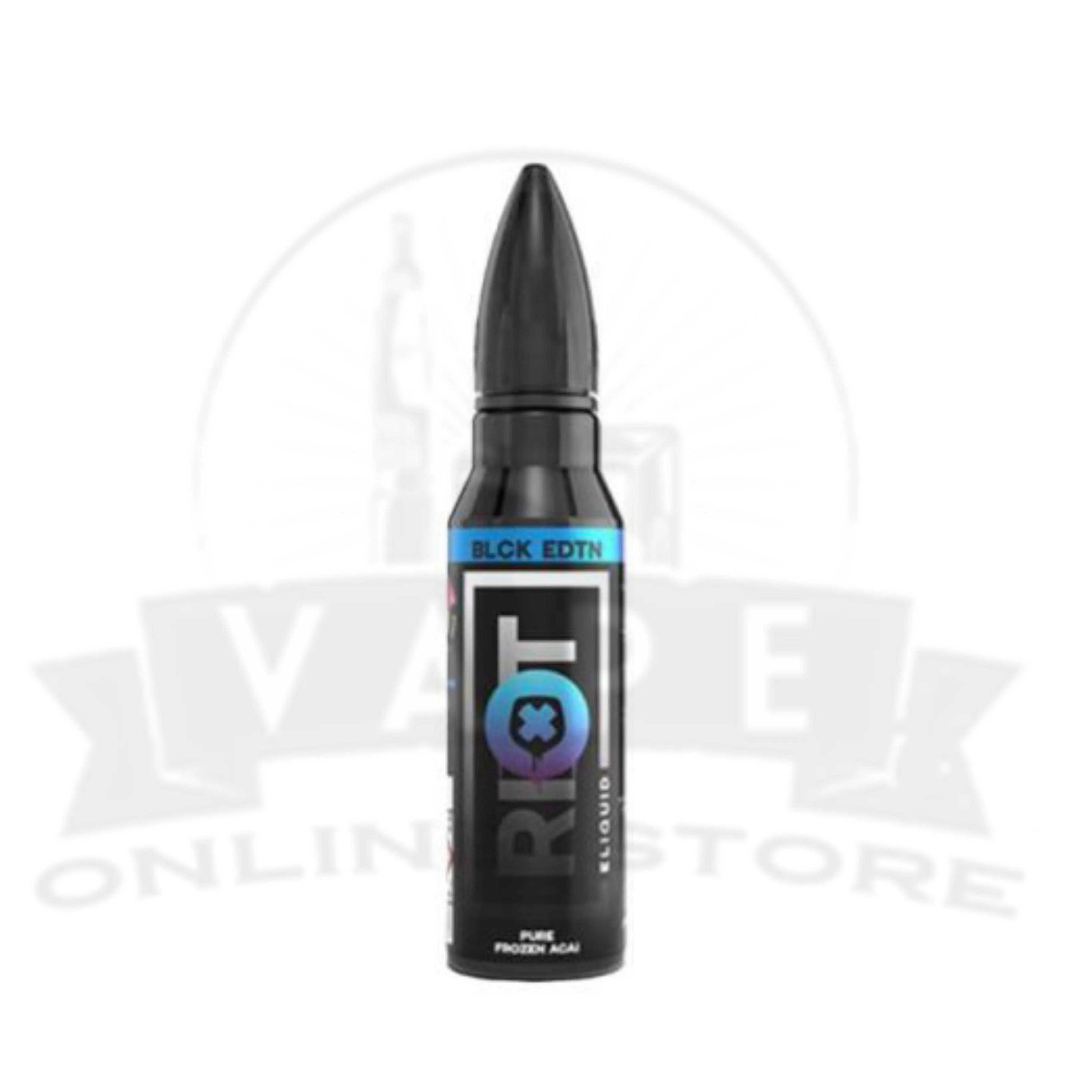 Pure Frozen Acai Riot Squad Black Edition 50ml E-Liquid | 2 Bottlles