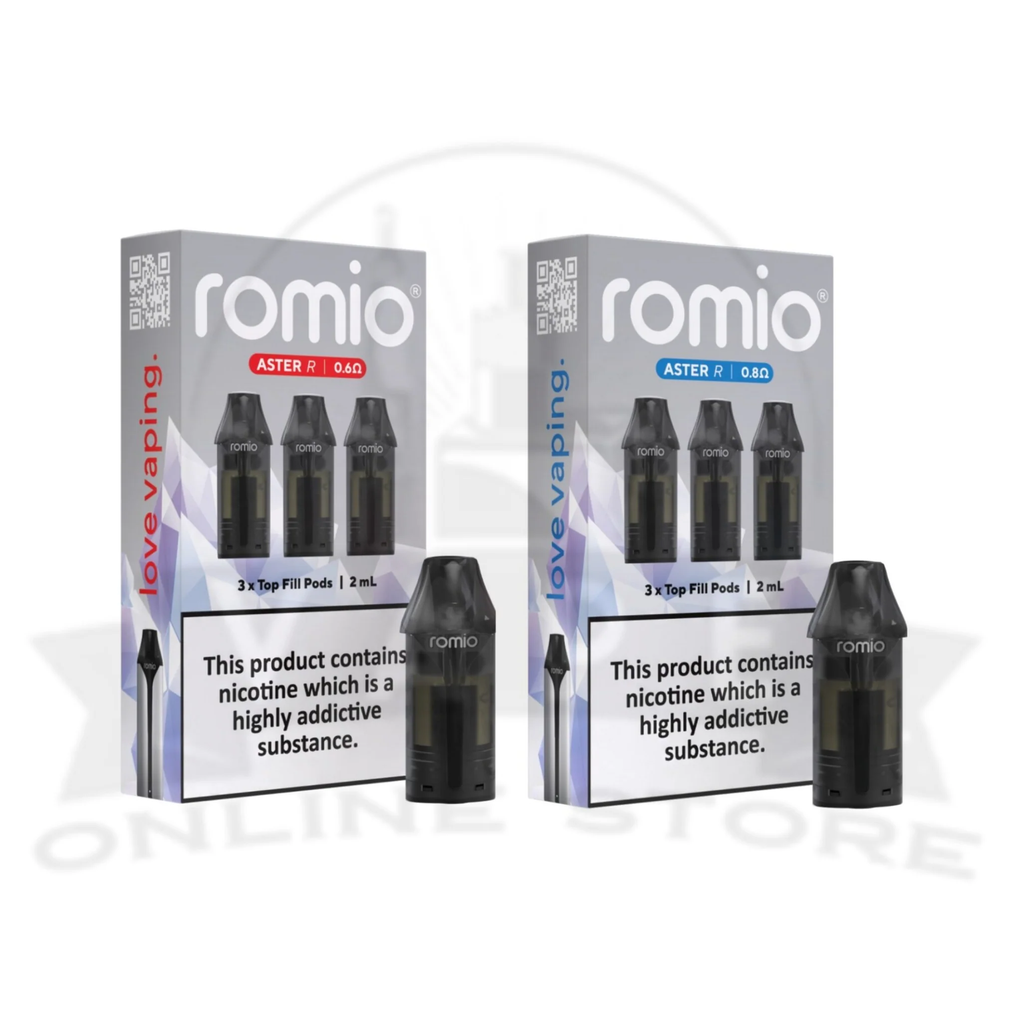 Romio Aster R Replacement Pods - Image 3