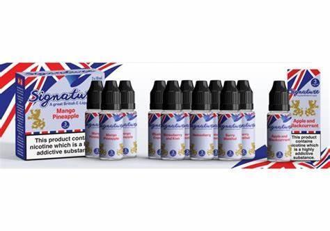 Signature 10ml E-Liquid | All Flavours In Stock - Image 2