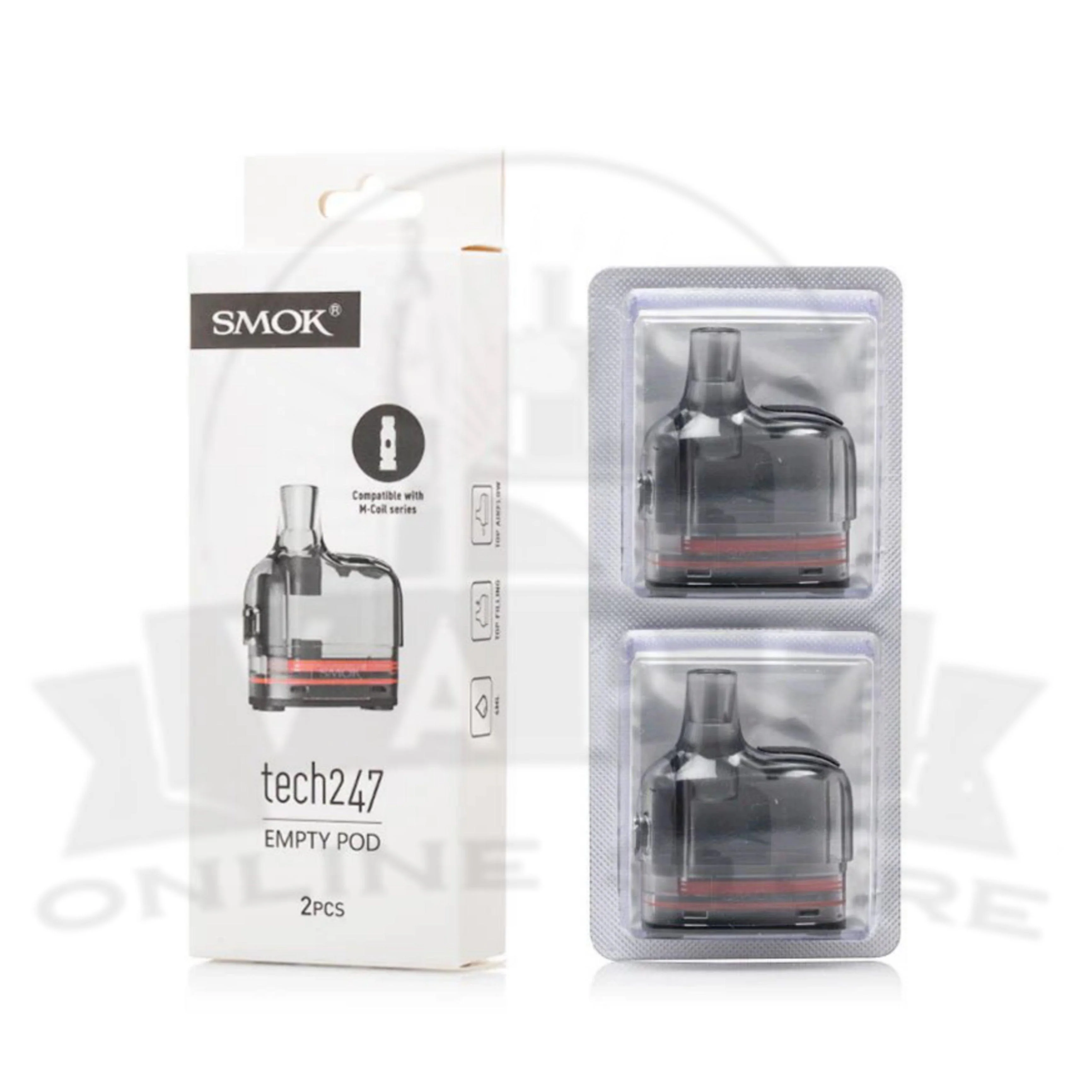 SMOK Tech247 Replacement Pods | Pack Of 2