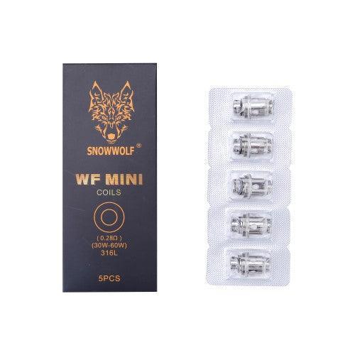 Snowwolf WF Mini Replacement 0.28 ohm Coils | Pack Of 5 - Image 2