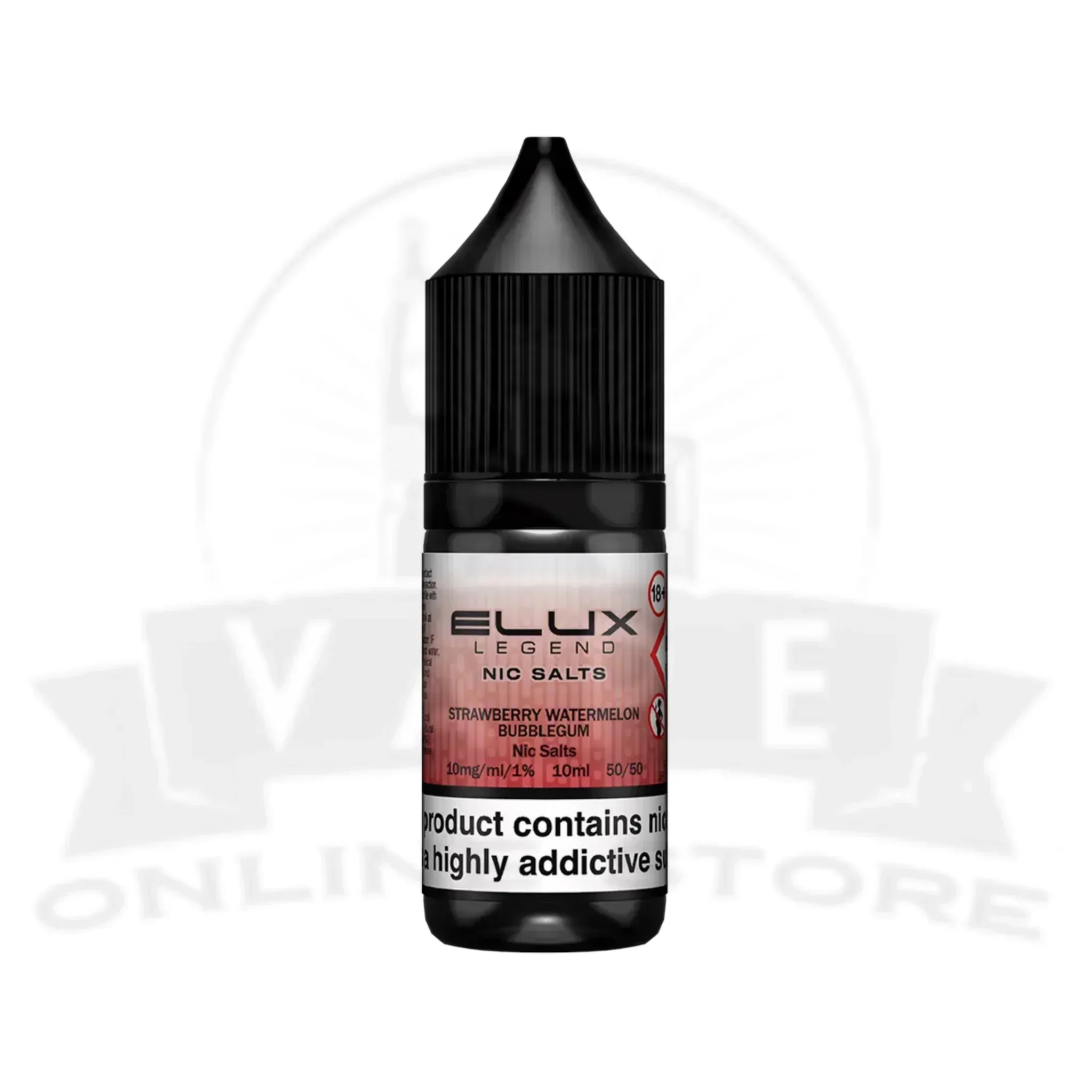 Strawberry Watermelon Bubblegum Elux Legend 10ml Nic Salt | Retail & Wholesale