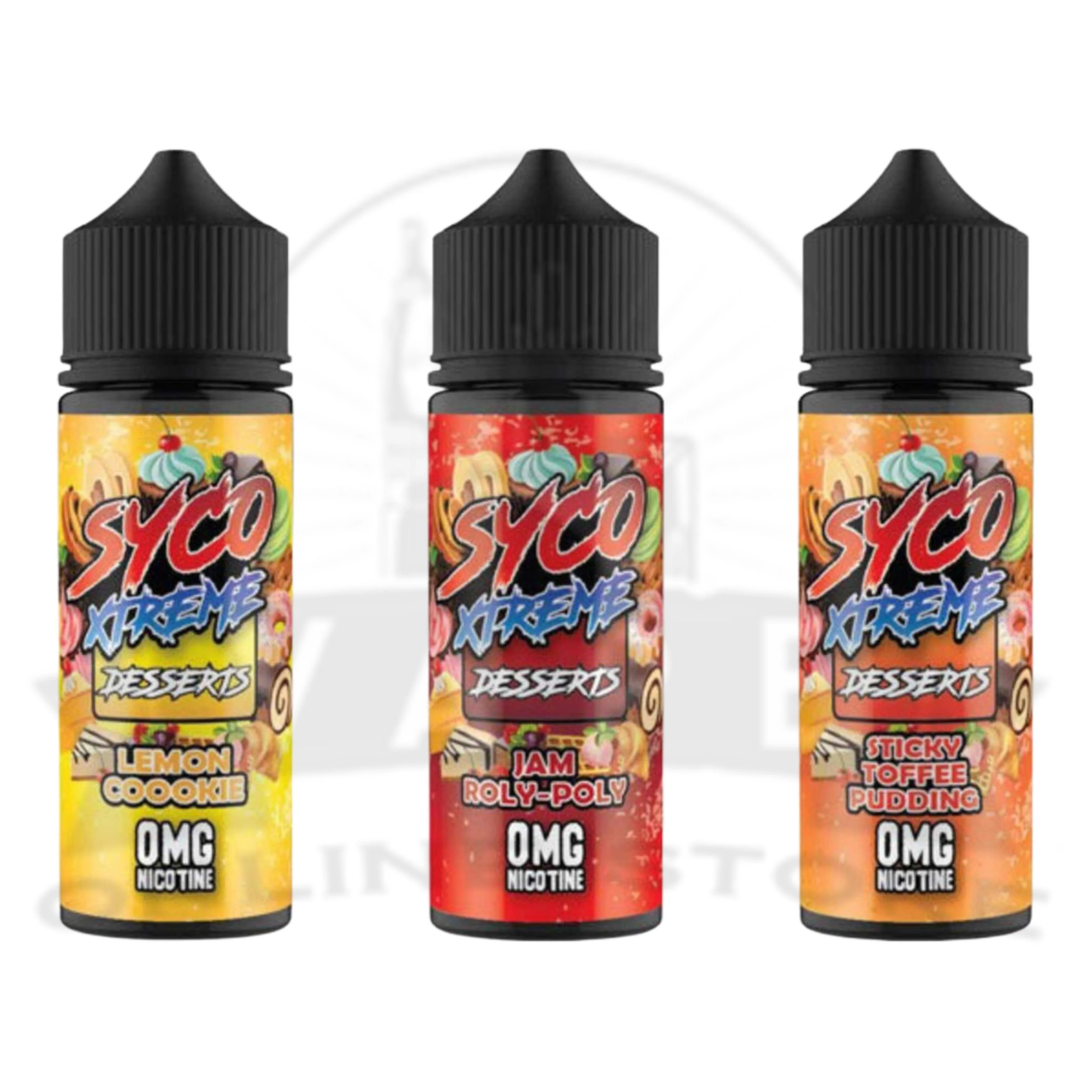 Syco Xtreme Dessert Range Shortfill 100ml E-Liquid