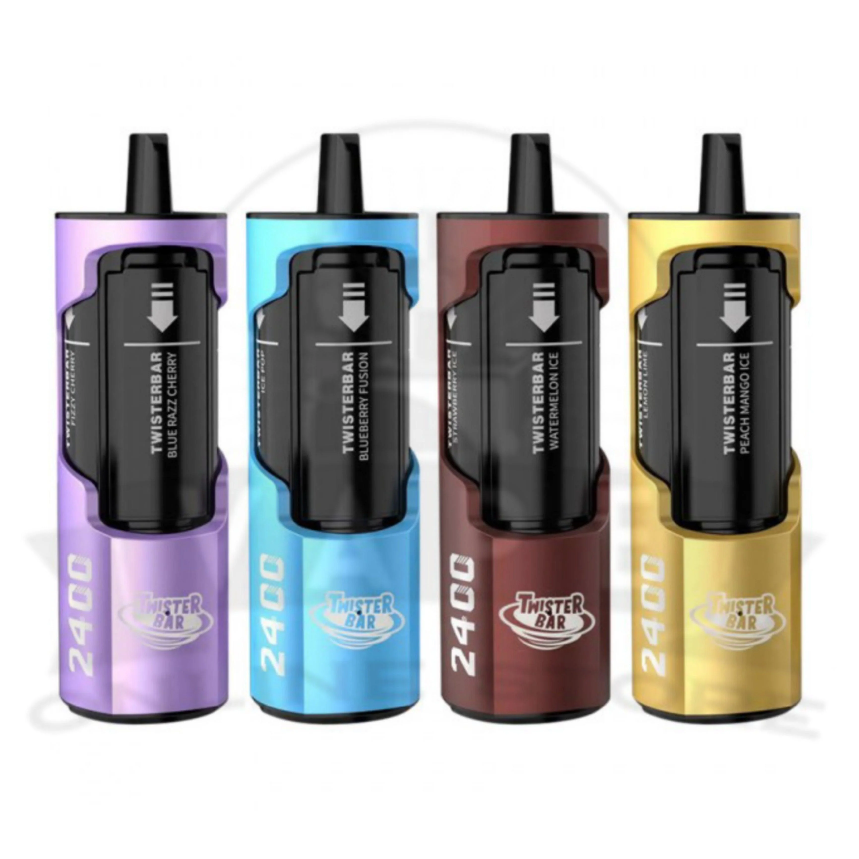 Twister Bar 2400 Puffs 4 in 1 Disposable Vape Kit | Must Try
