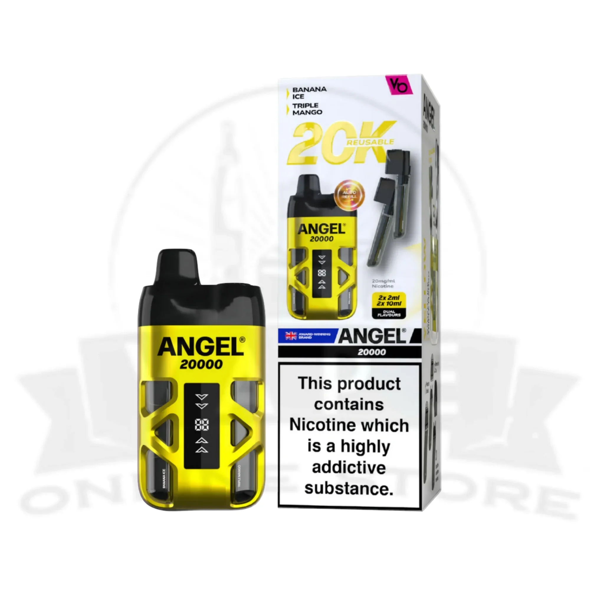 Vapes Bars Angel 20k Pod Kit | Prefilled & Rechargeable - Image 13