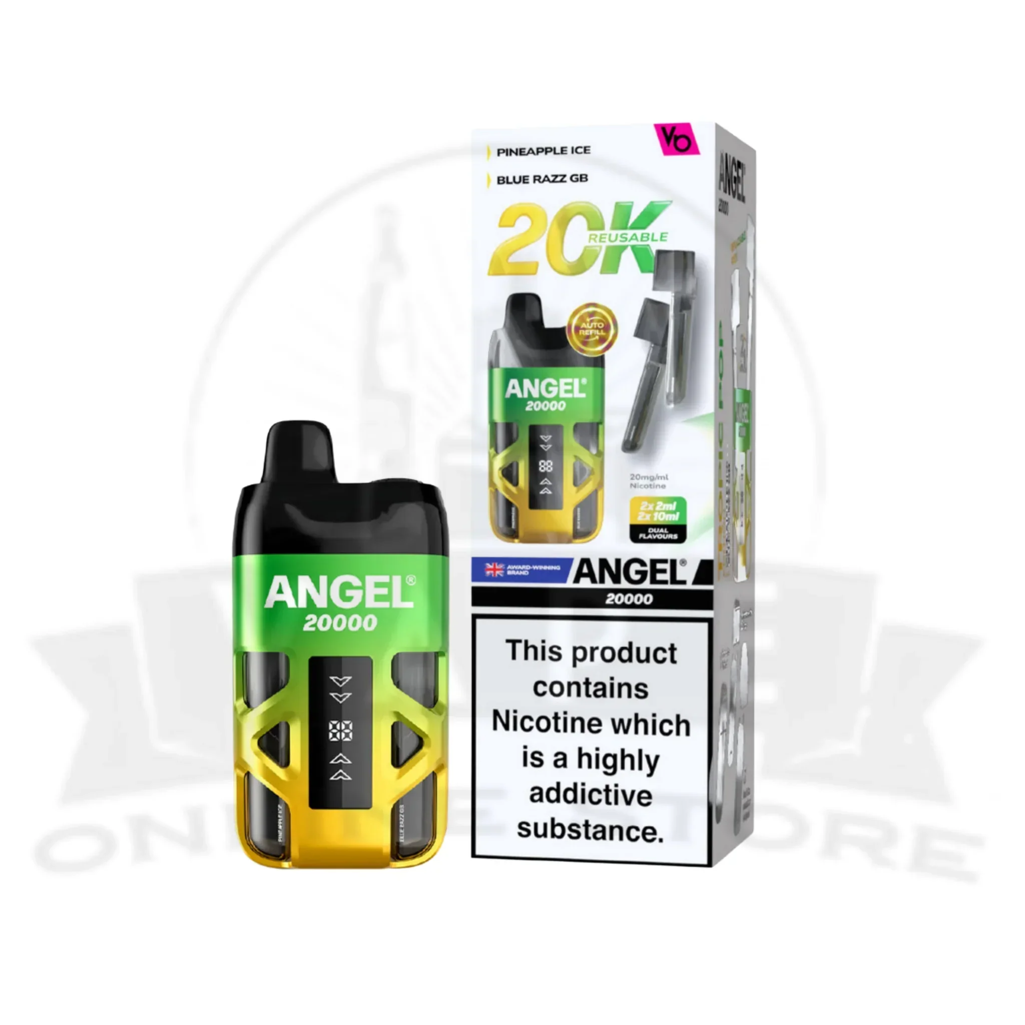 Vapes Bars Angel 20k Pod Kit | Prefilled & Rechargeable - Image 21