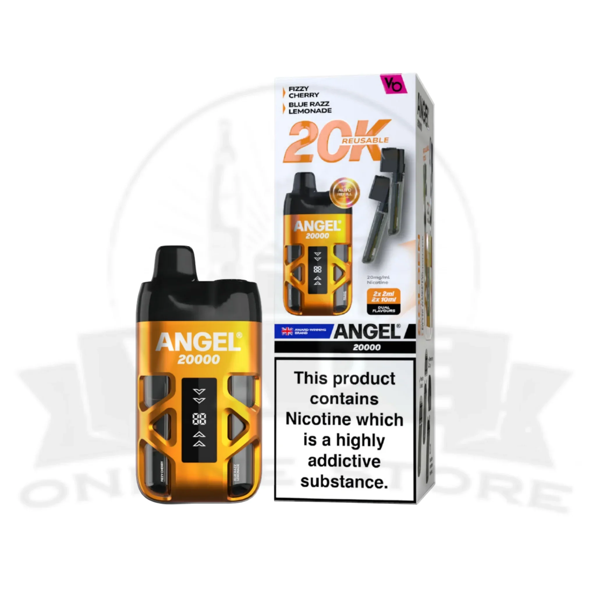 Vapes Bars Angel 20k Pod Kit | Prefilled & Rechargeable - Image 4