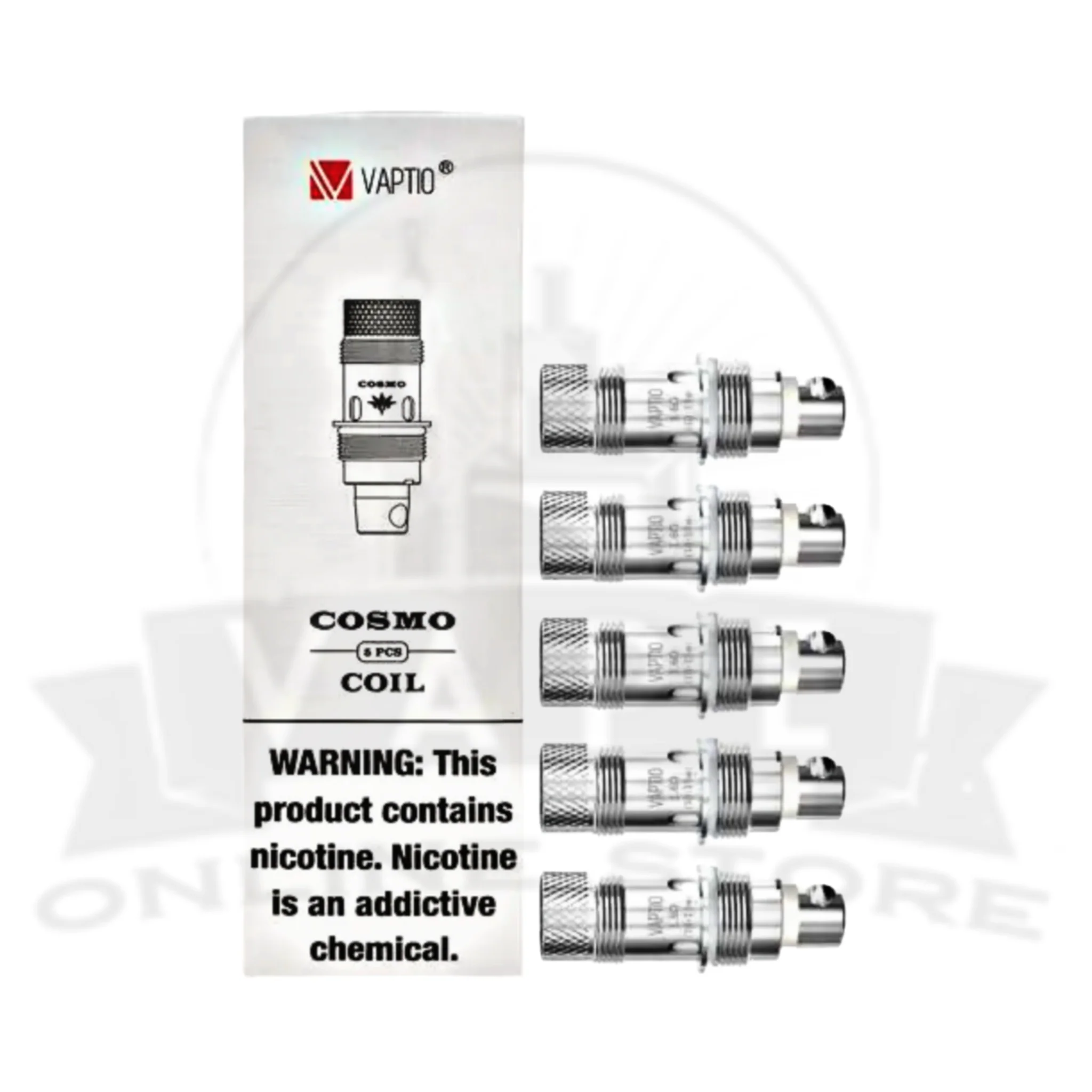 Vaptio Tyro & Cosmo Replacement Coils | Pack Of 5